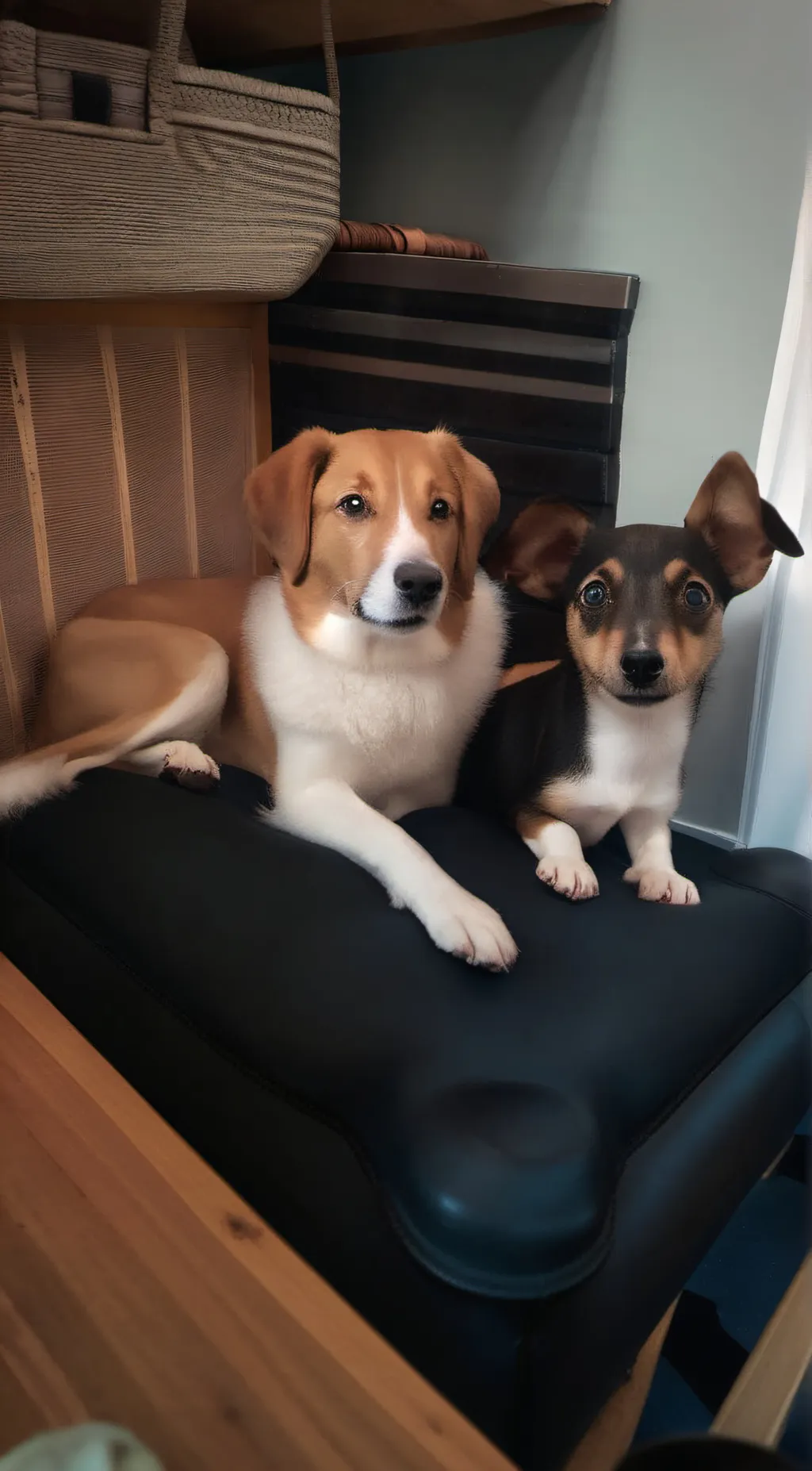 ai character: Peanut and Jackie background