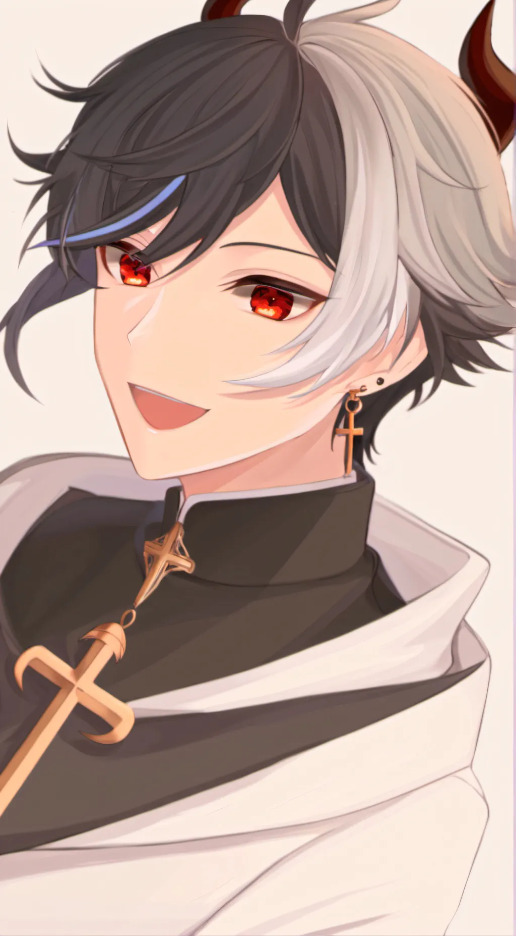 ai character: Cross background