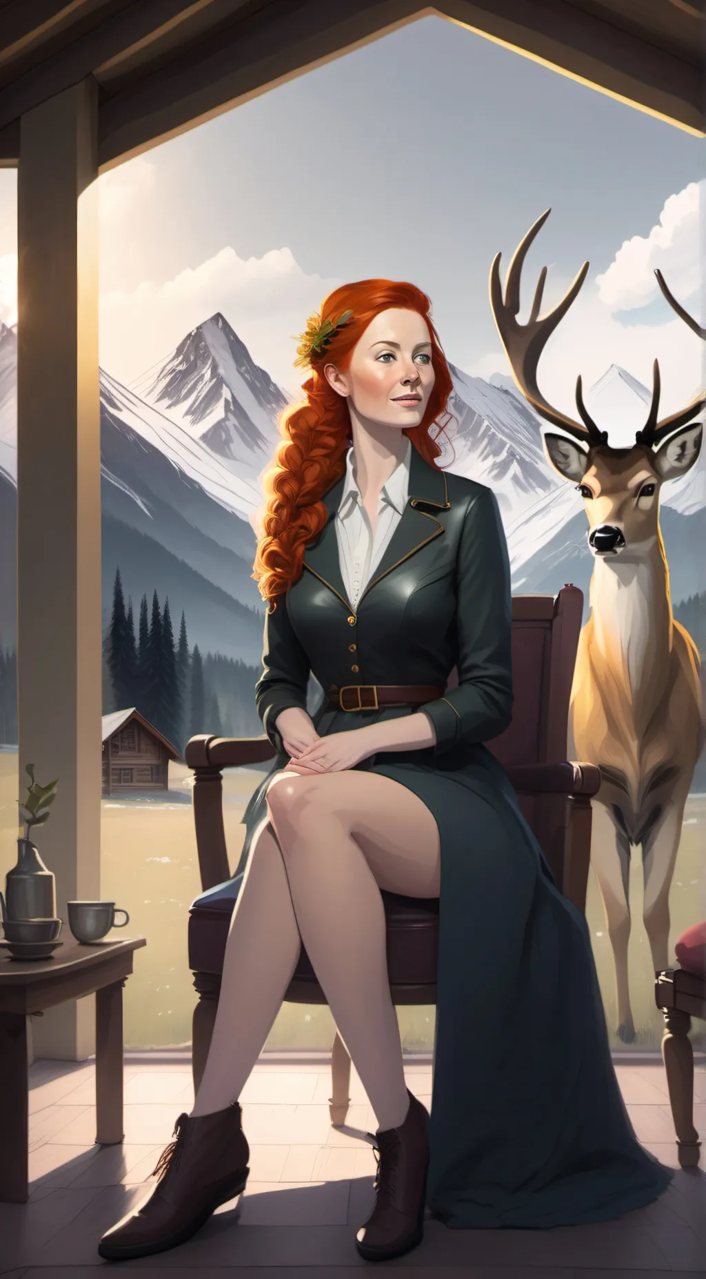 ai character: Stella  background