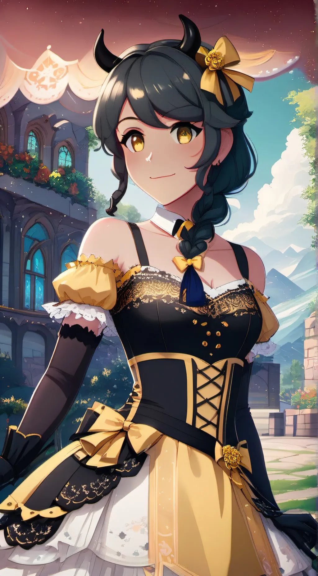 ai character: sofia background