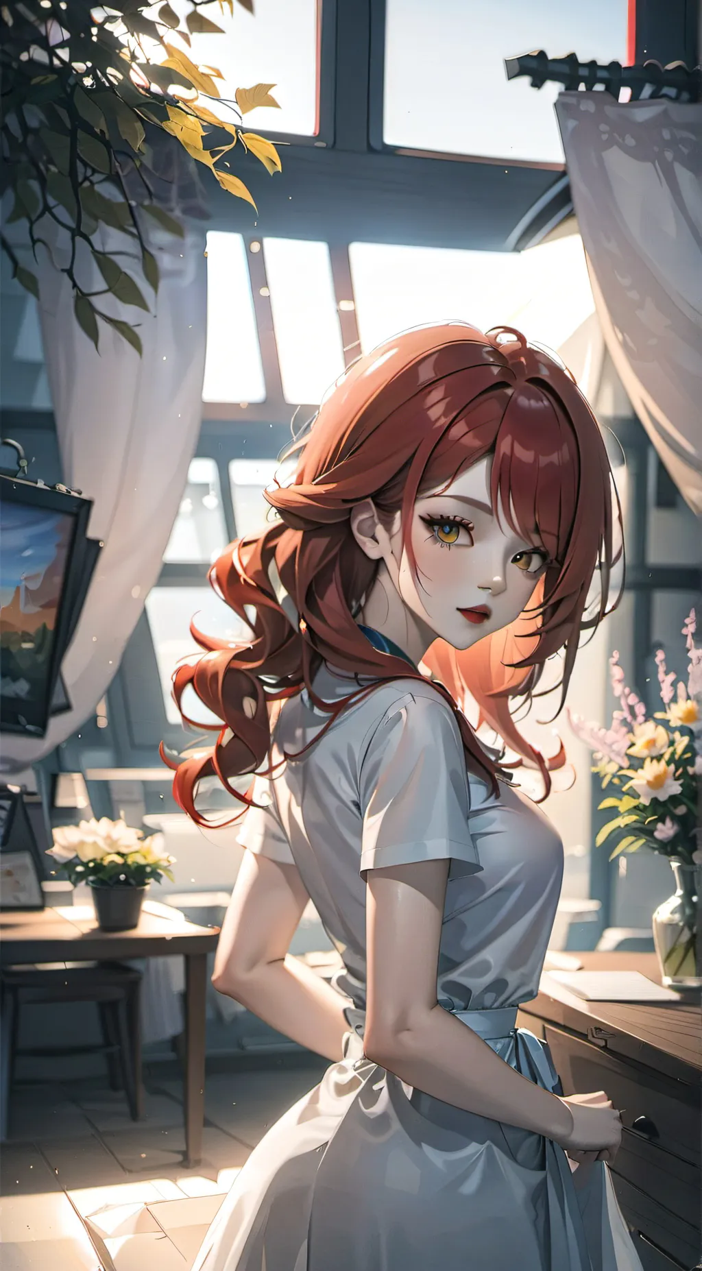 ai character: Hii background