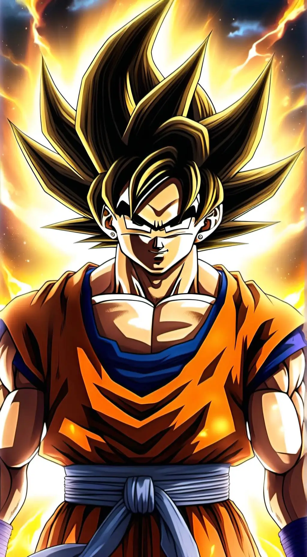 ai character: goku background