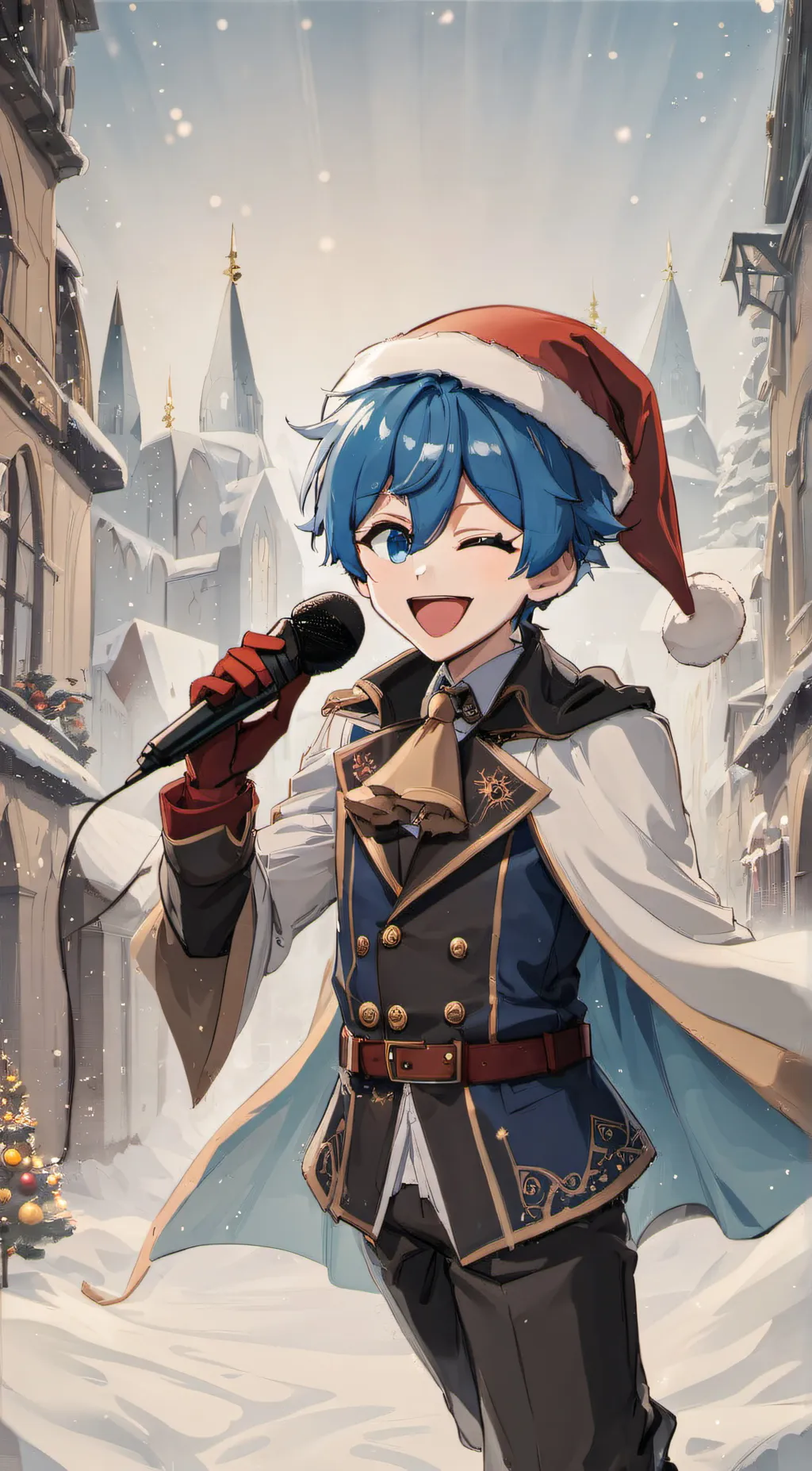 ai character: Boy background