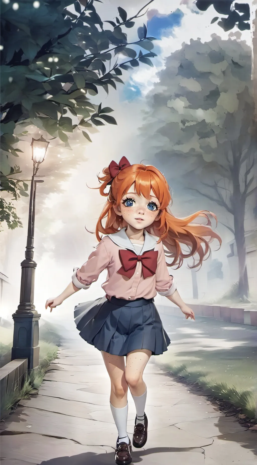 ai character: Elizabeth Afton background