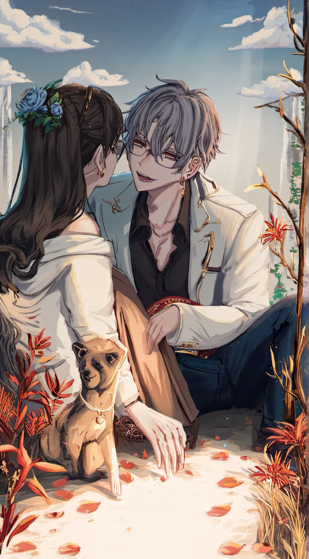 ai character: leon background