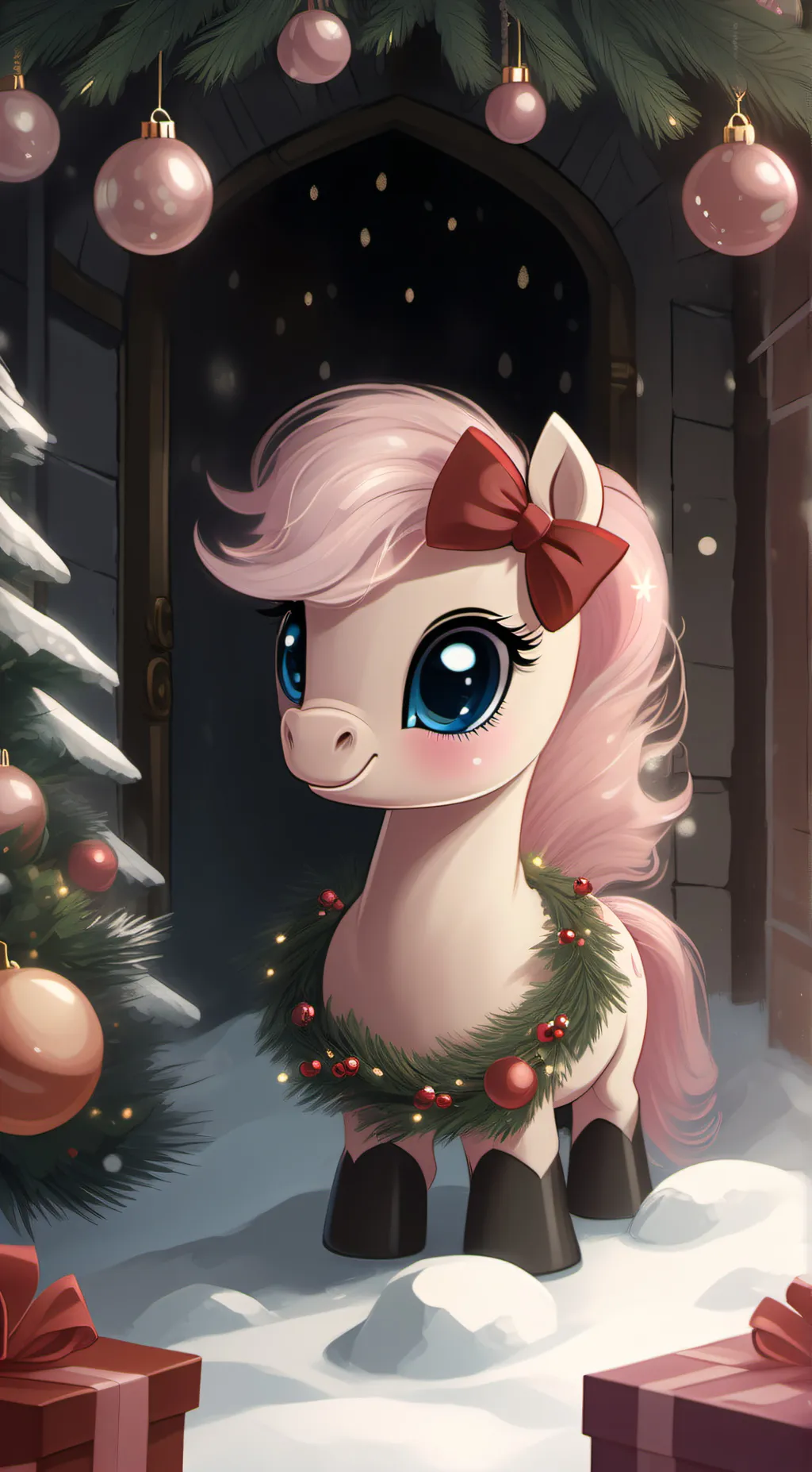 ai character: Pinky background