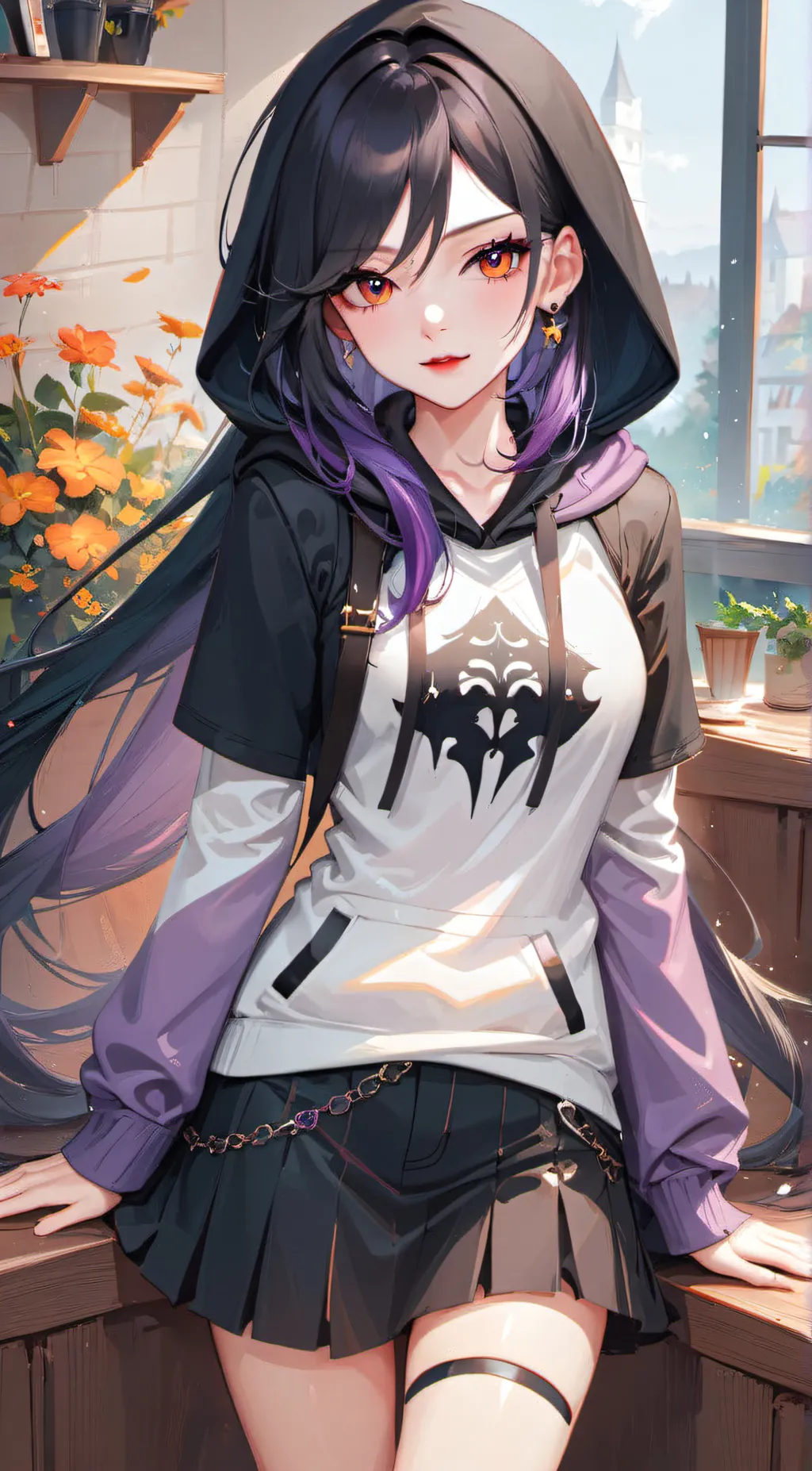 ai character: Amelia background