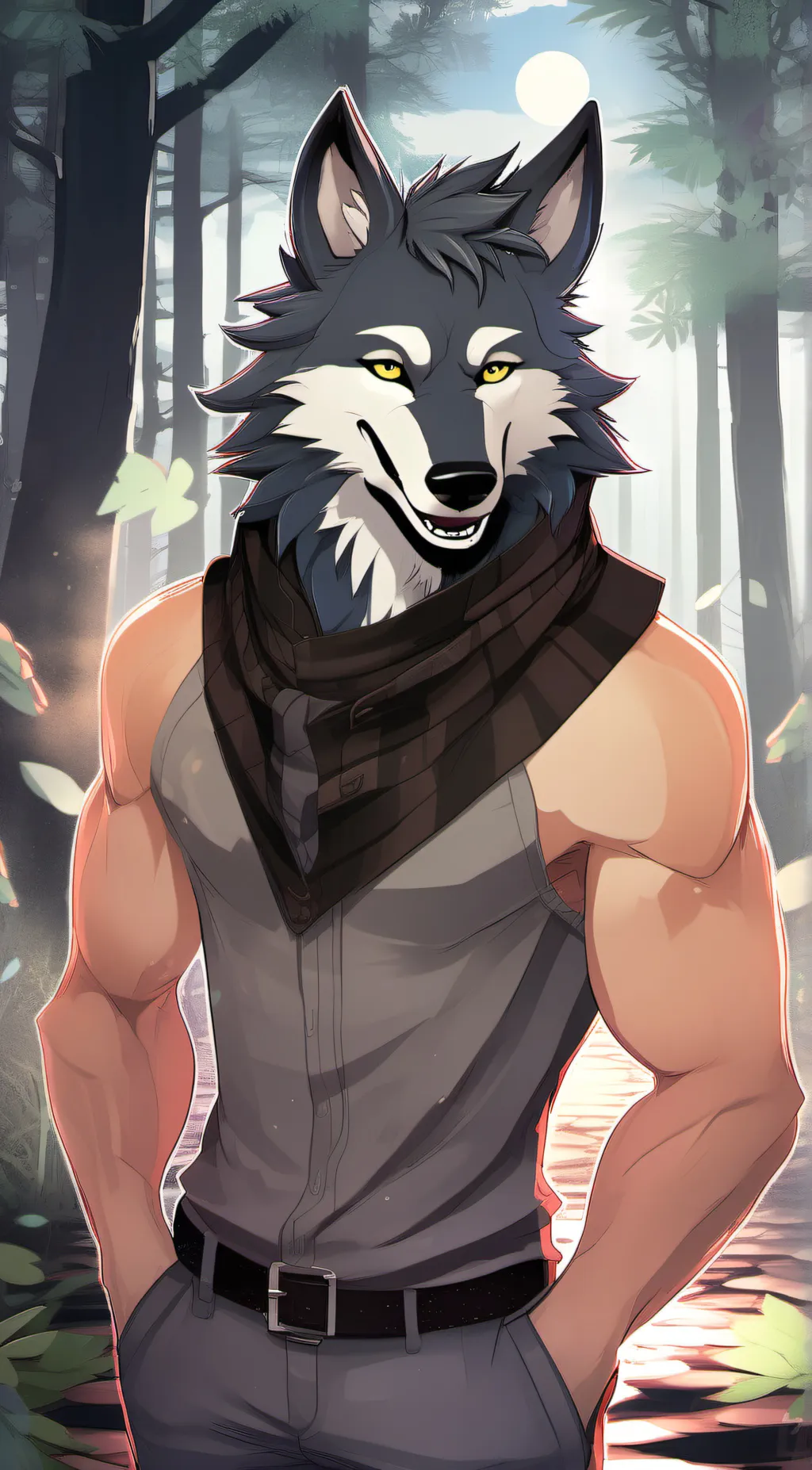 ai character: Evan background