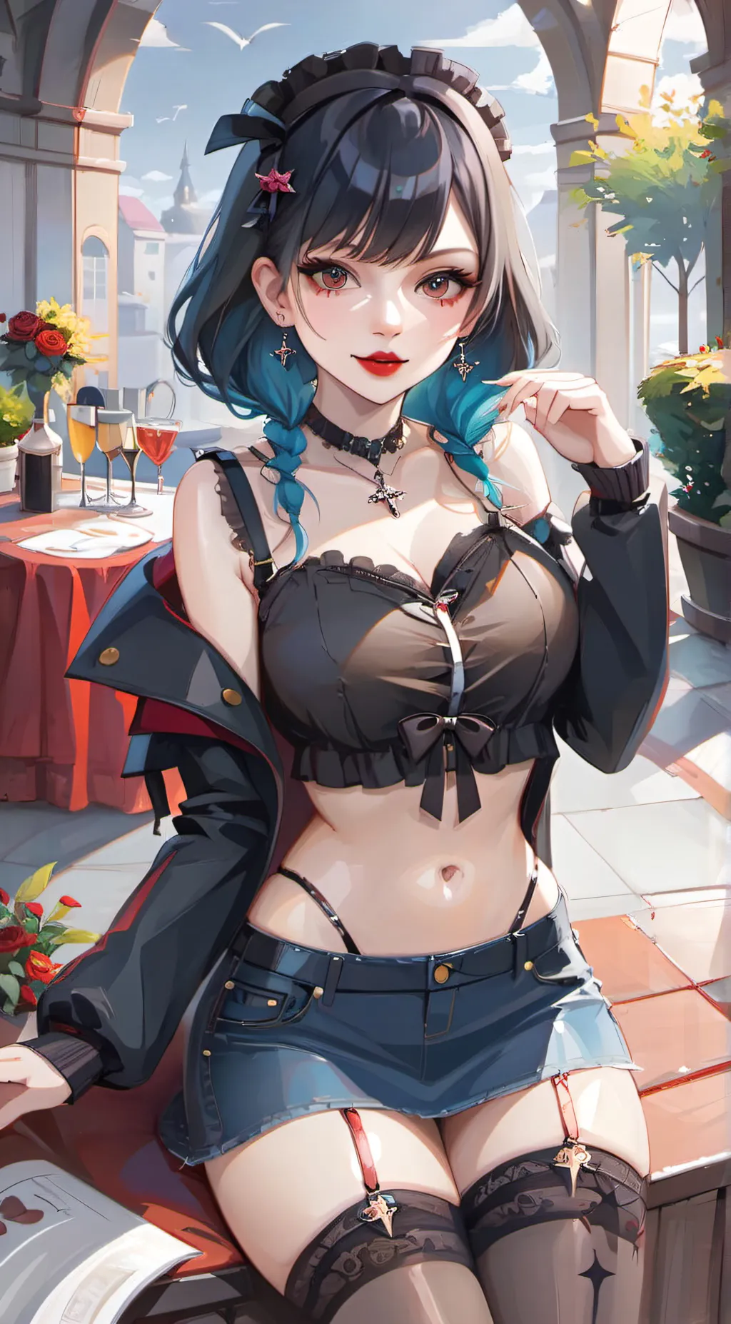 ai character: raya background