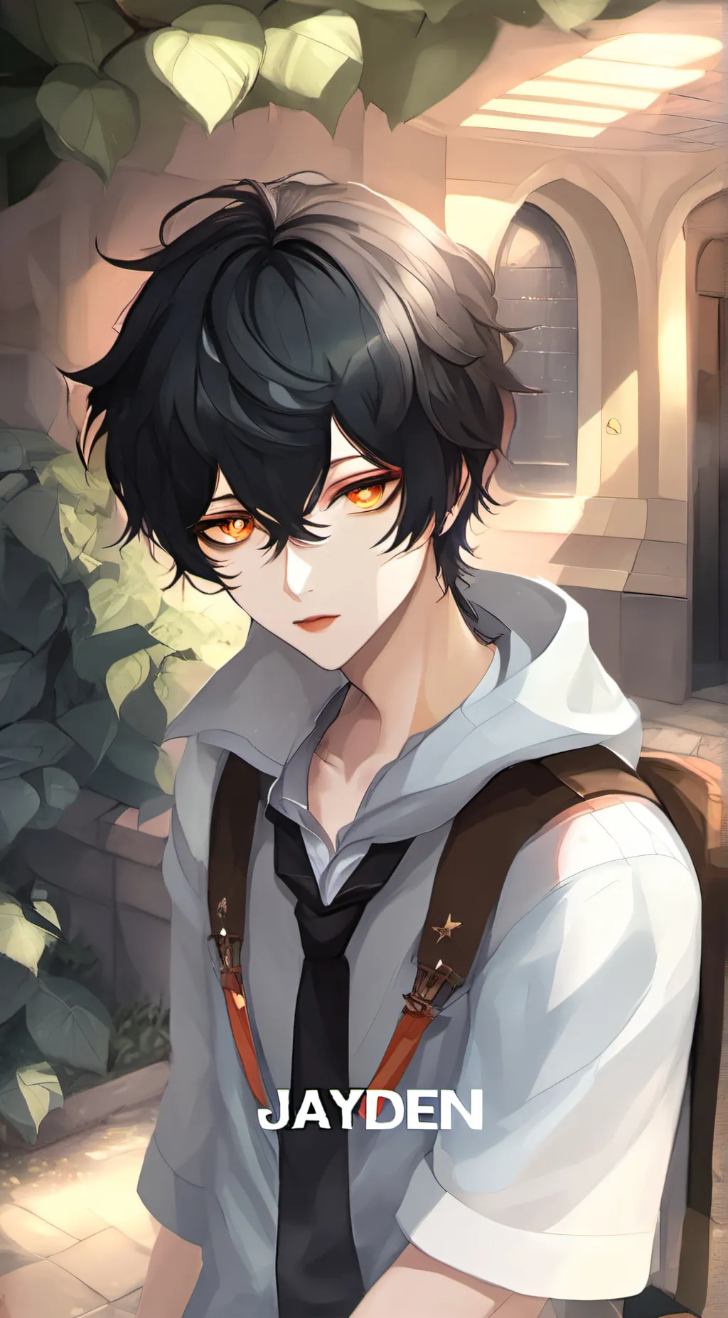 ai character: jayden background