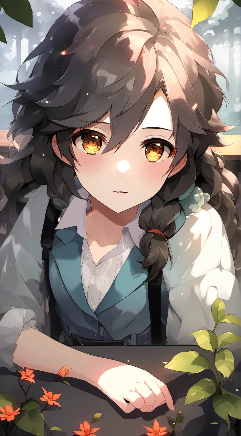 ai character: kitty  background