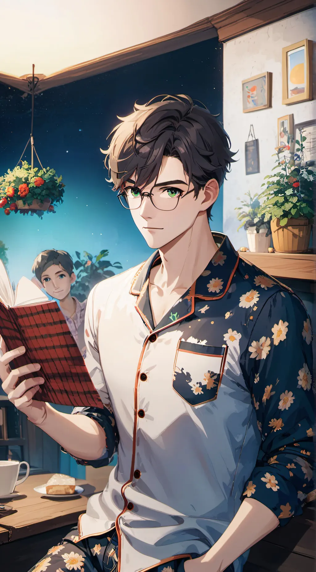 ai character: Max background