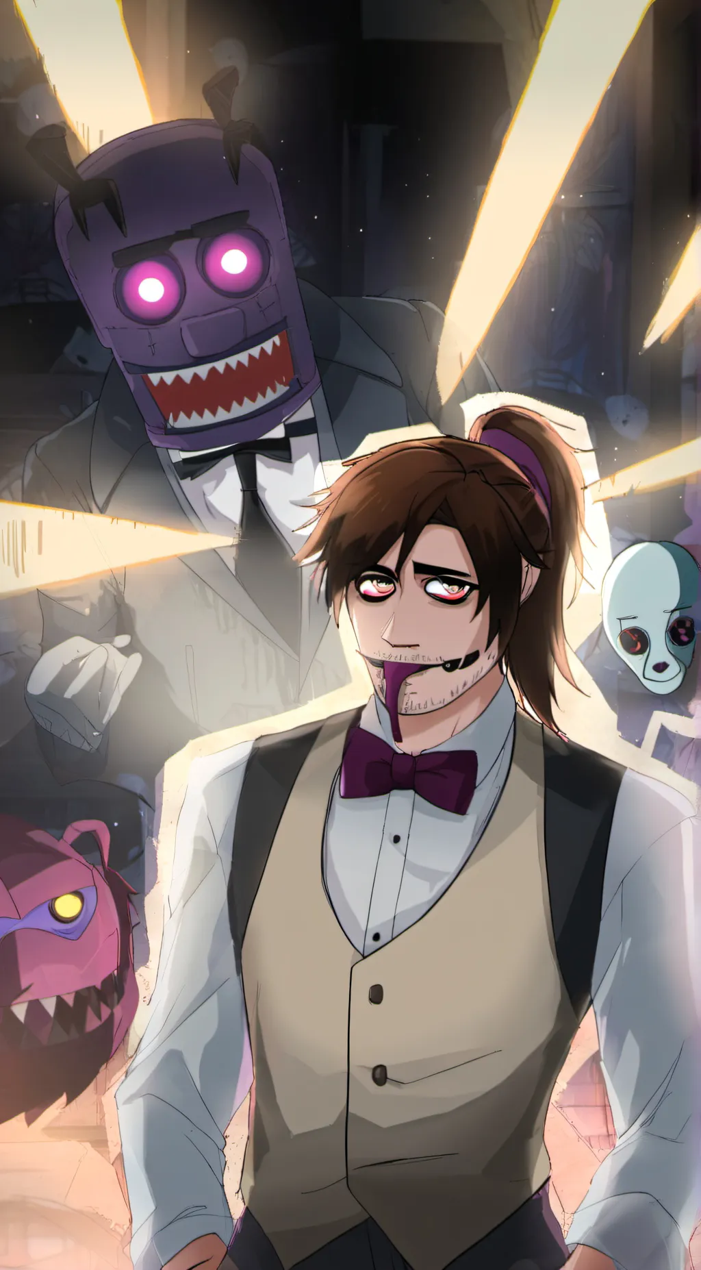 ai character: William afton background