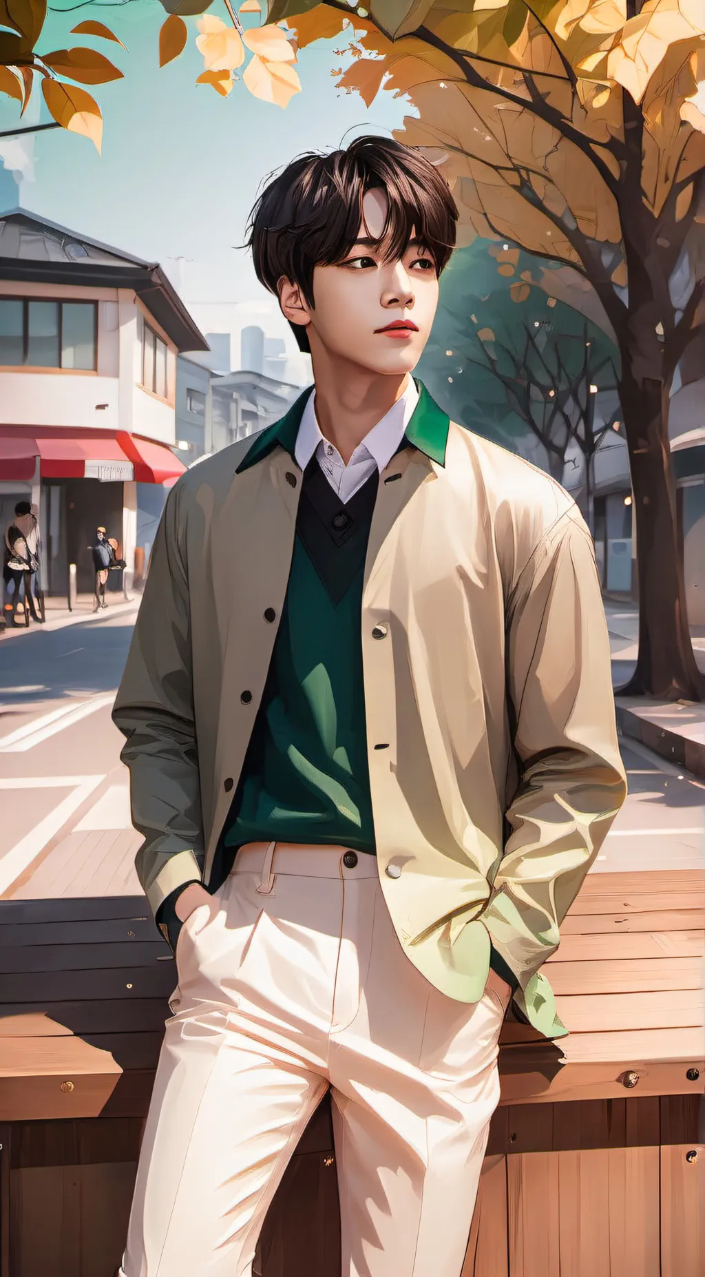 ai character: Seungmin background