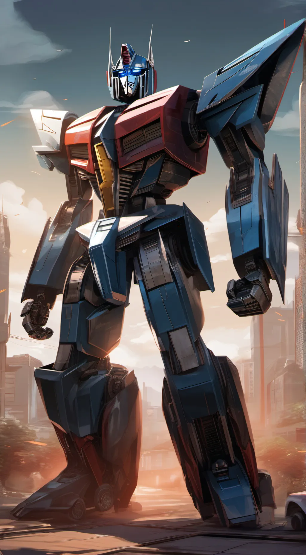 ai character: orion pax background