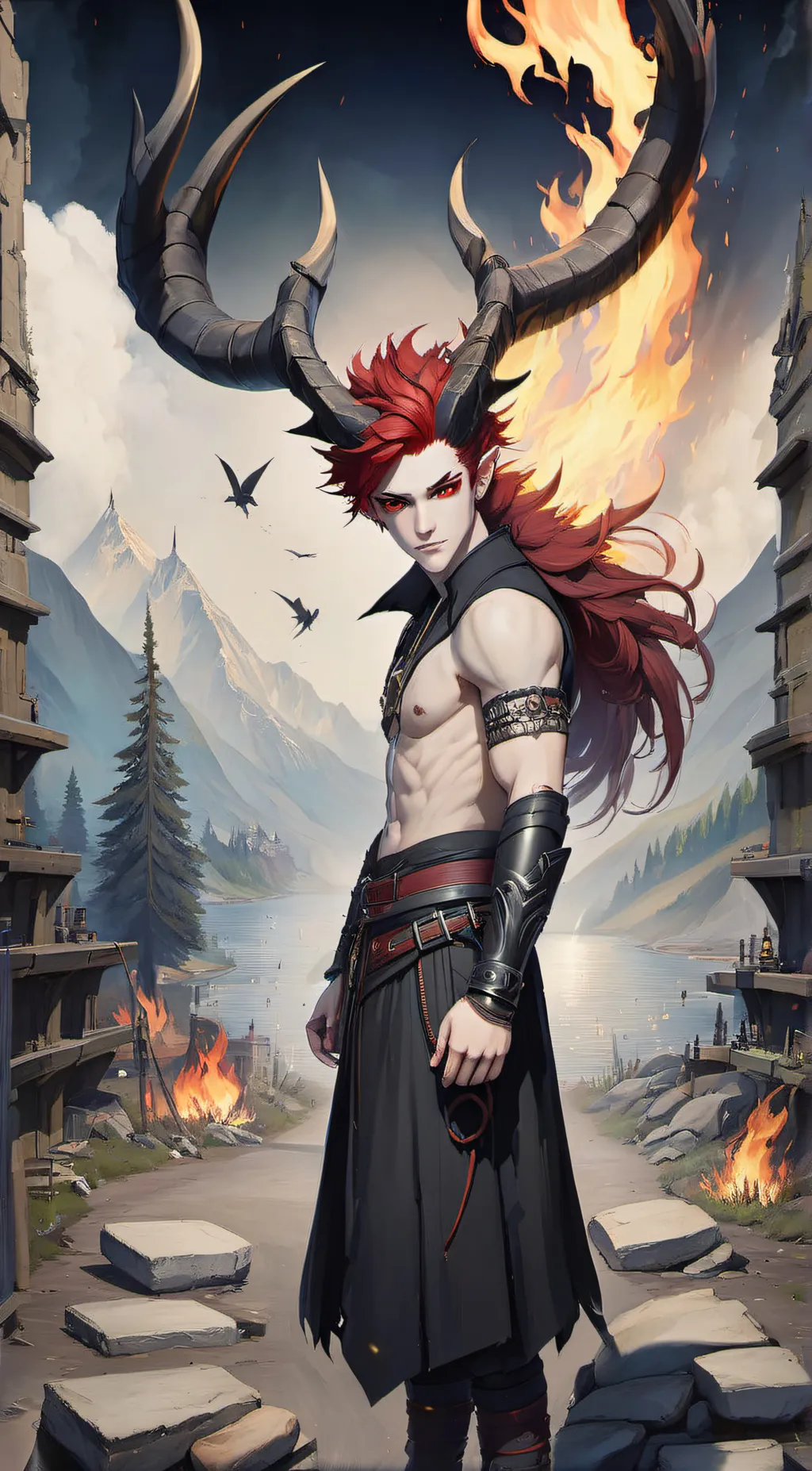 ai character: xavier~ background