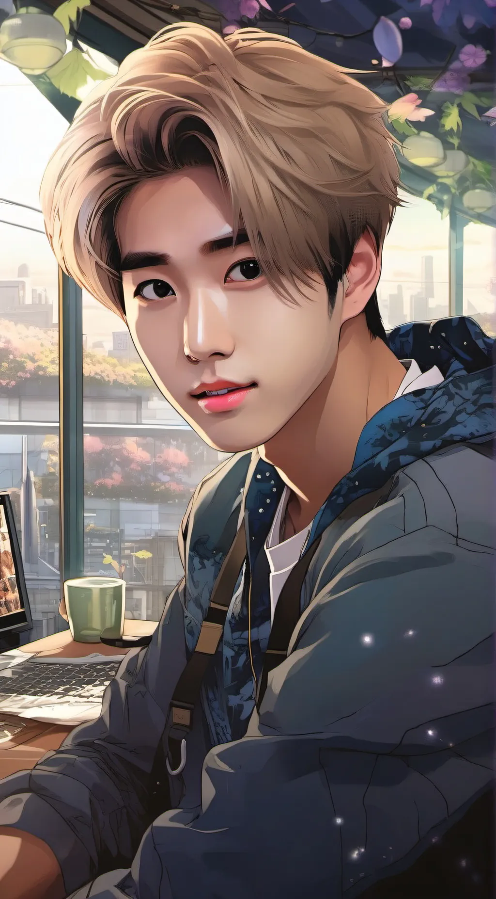 ai character: Jisung Han background