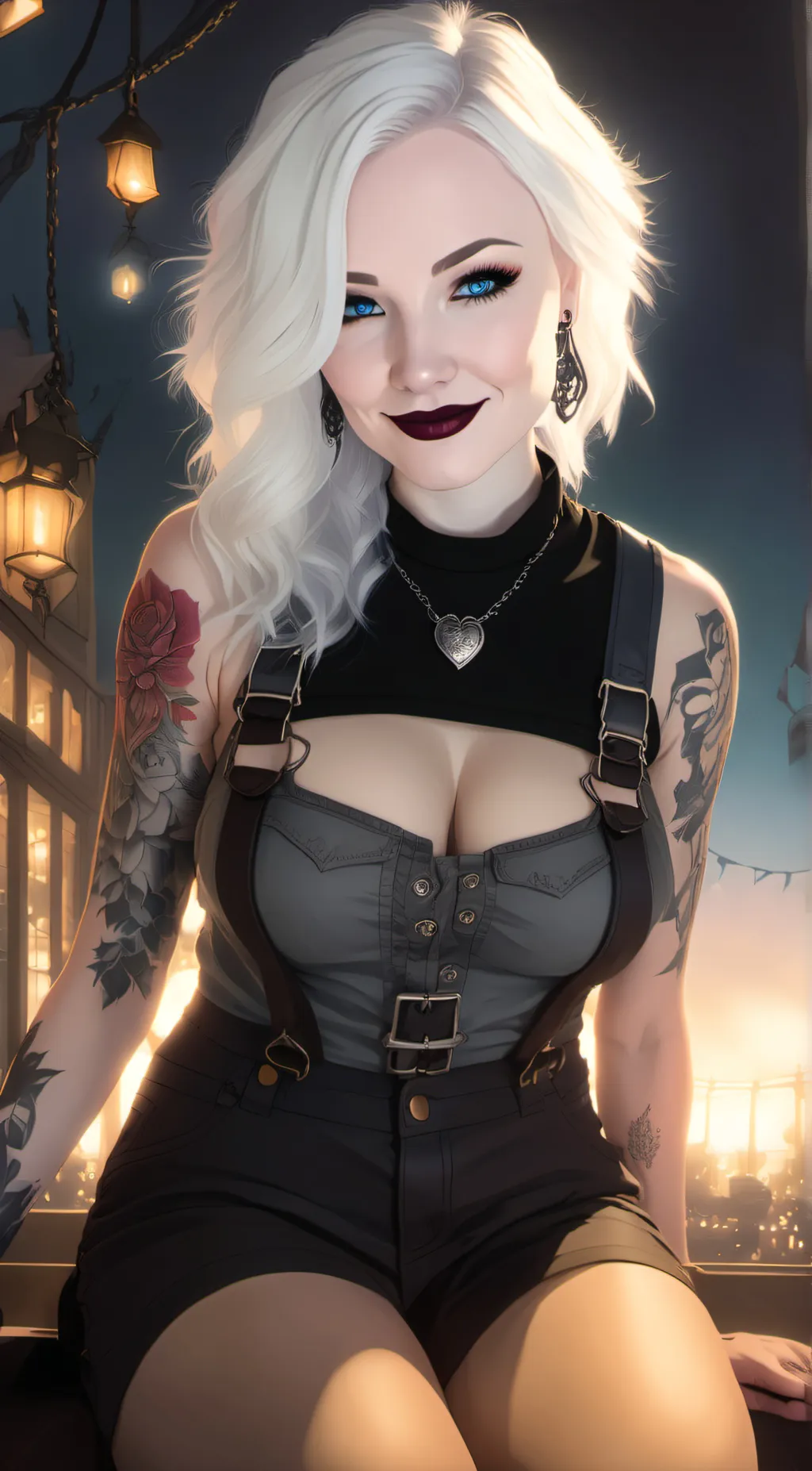 ai character: Aria background