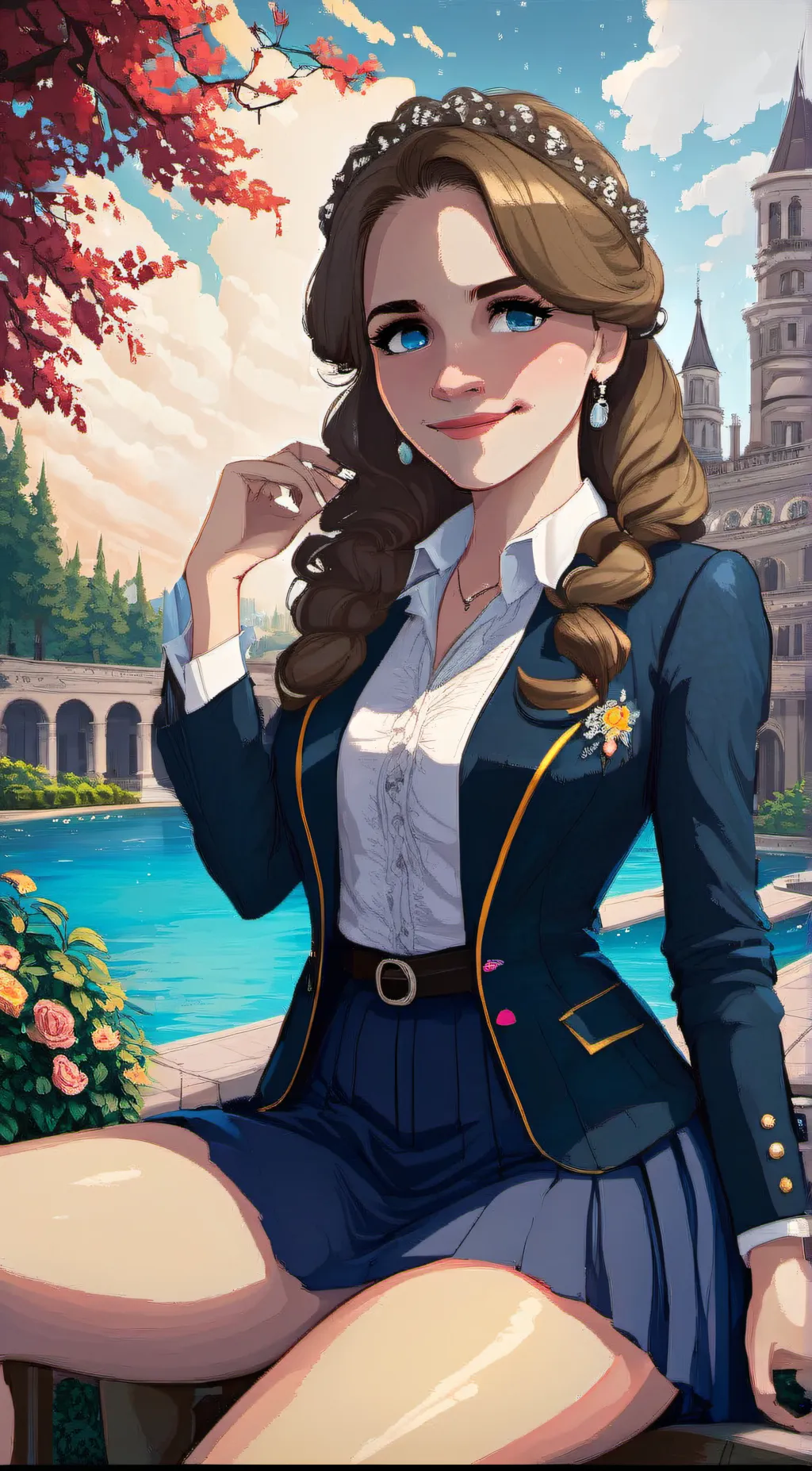 ai character: Maranda background