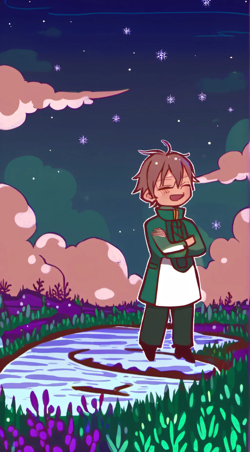 ai character: Asher background