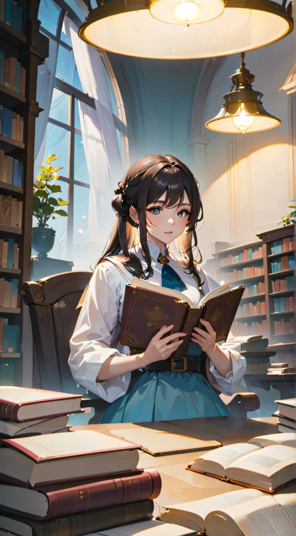 ai character: mia background