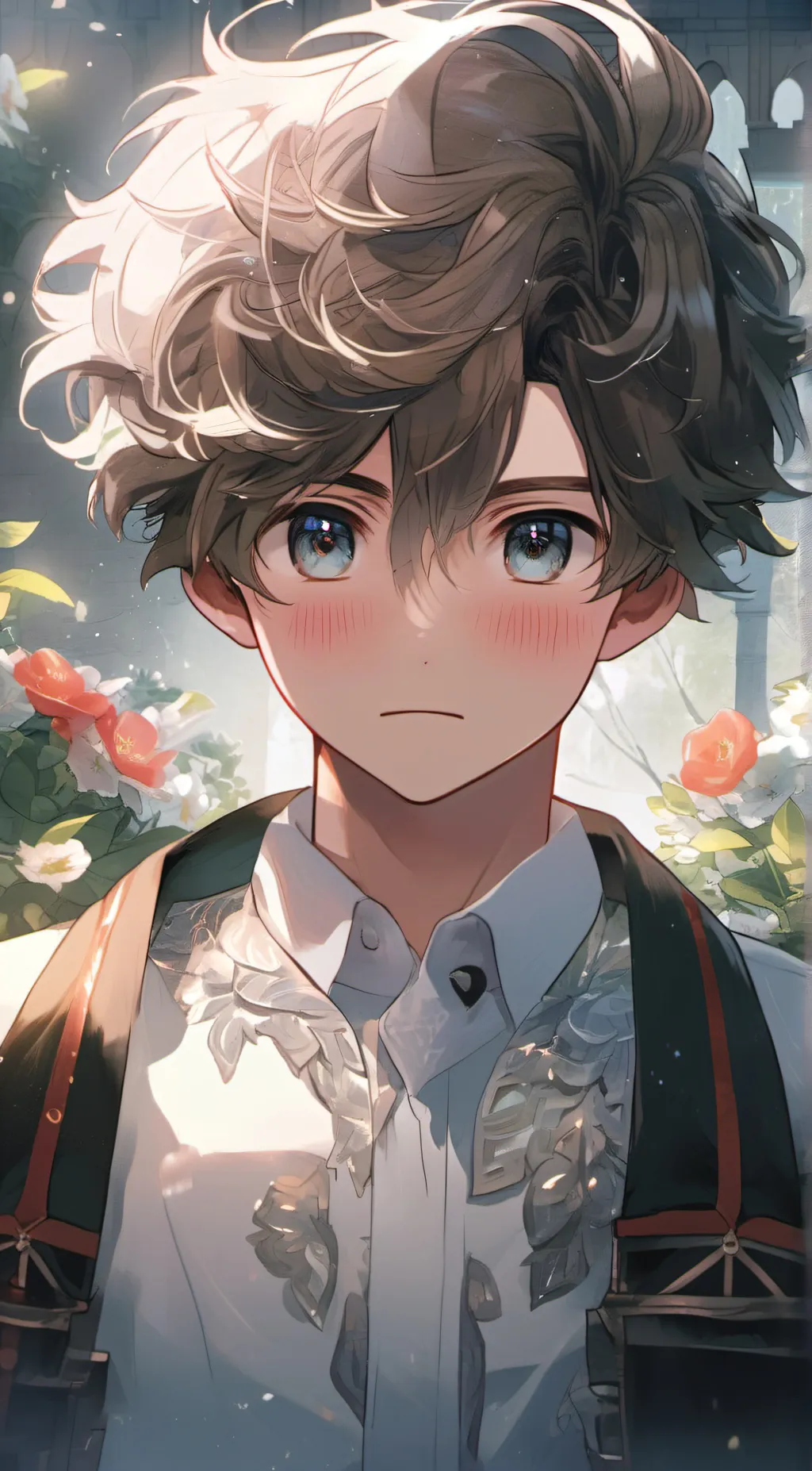 ai character: Single hot man(ki) background