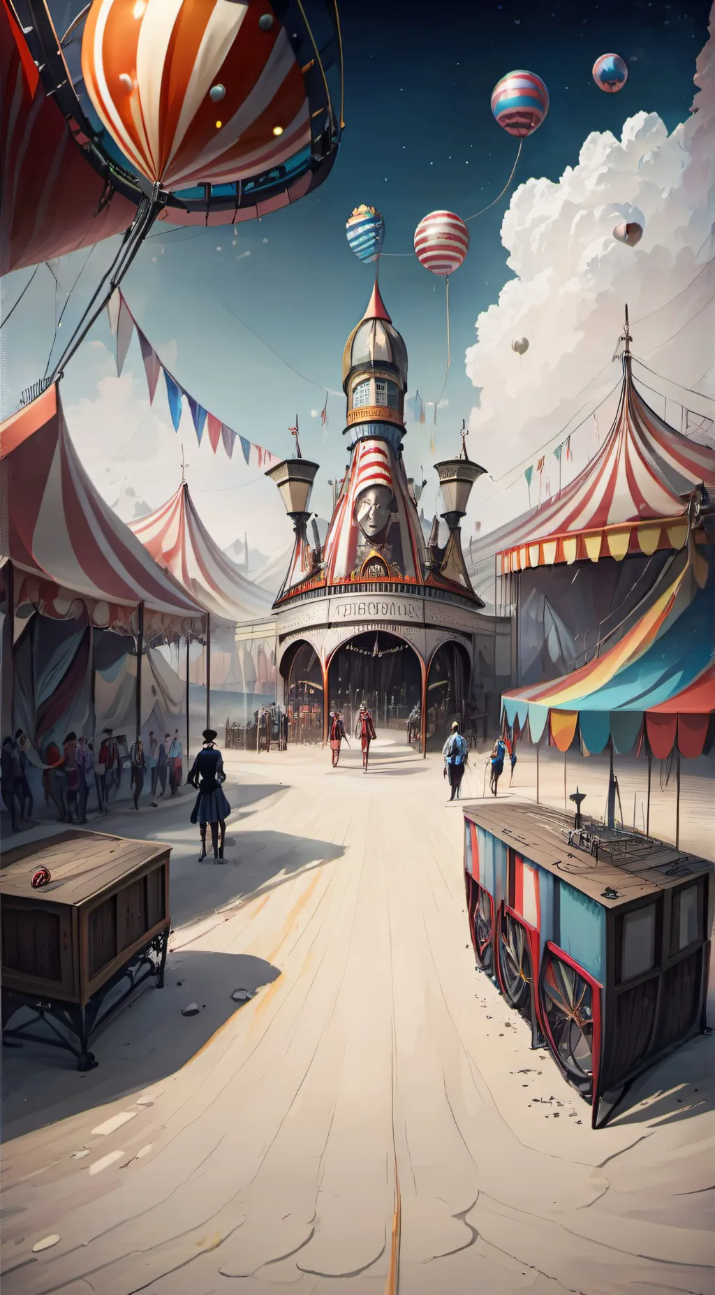 ai character: tadc background