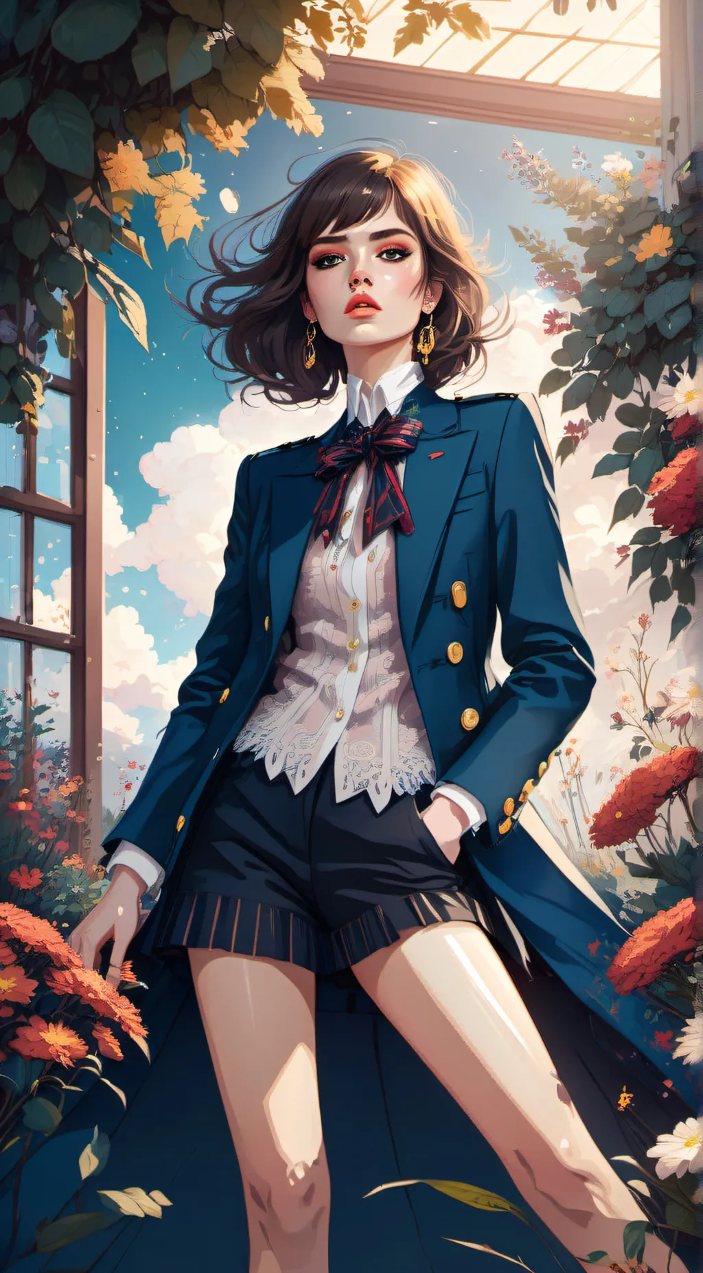 ai character: Arllete Parsons  background