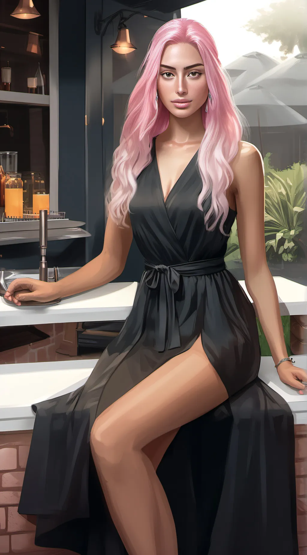 ai character: liv background