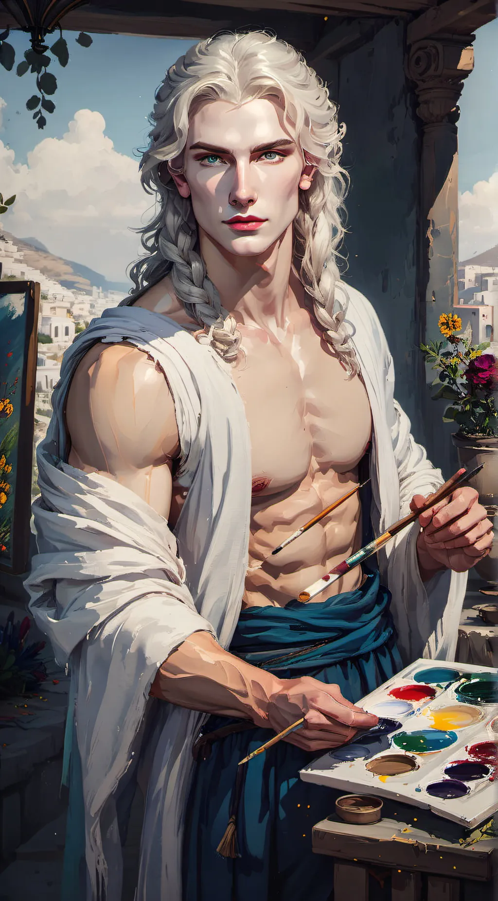 ai character: Elias background