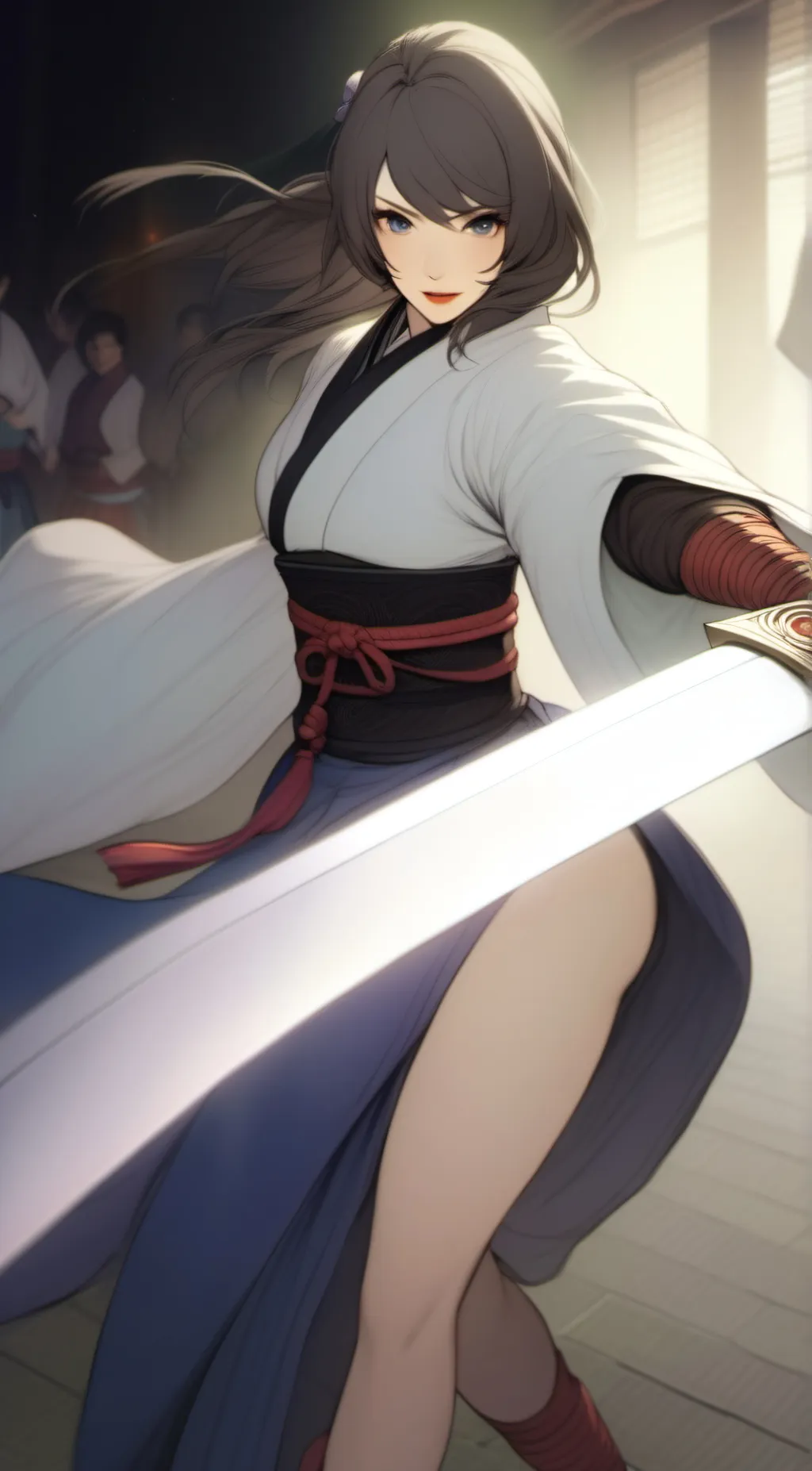 ai character: Bai Lili Xa background