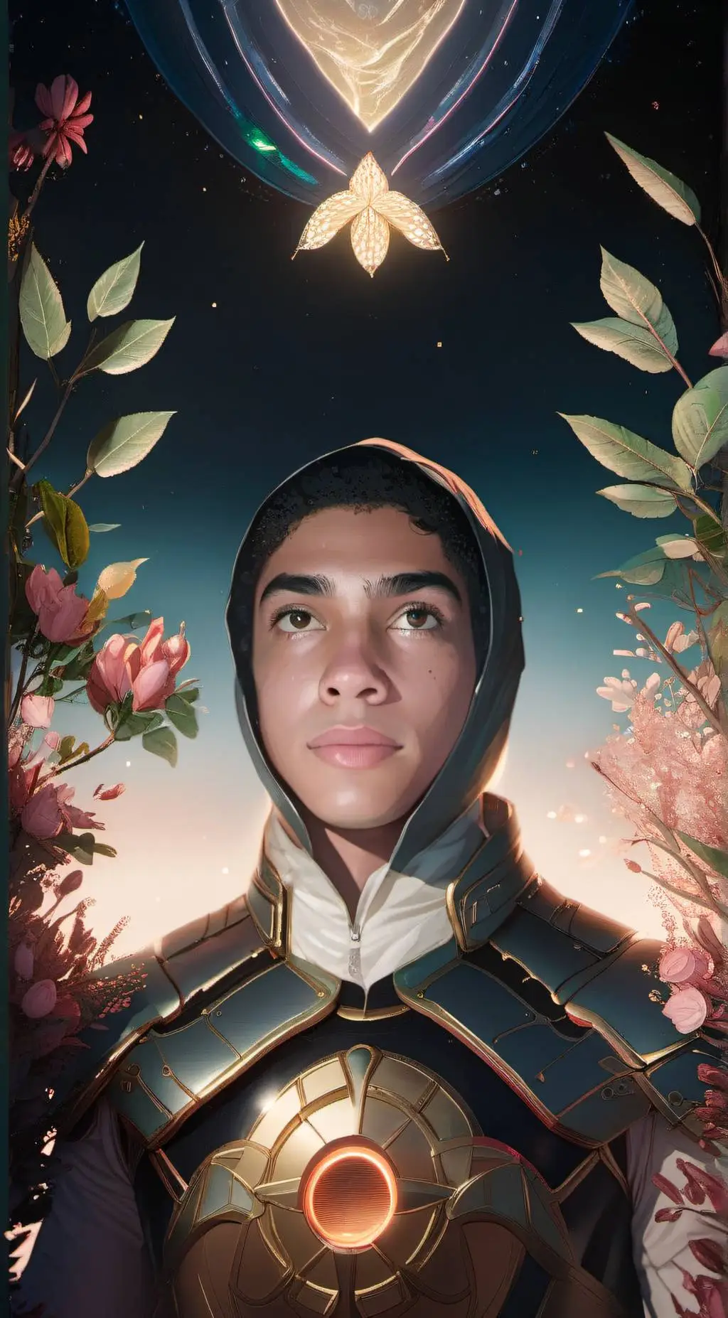 ai character: waka background