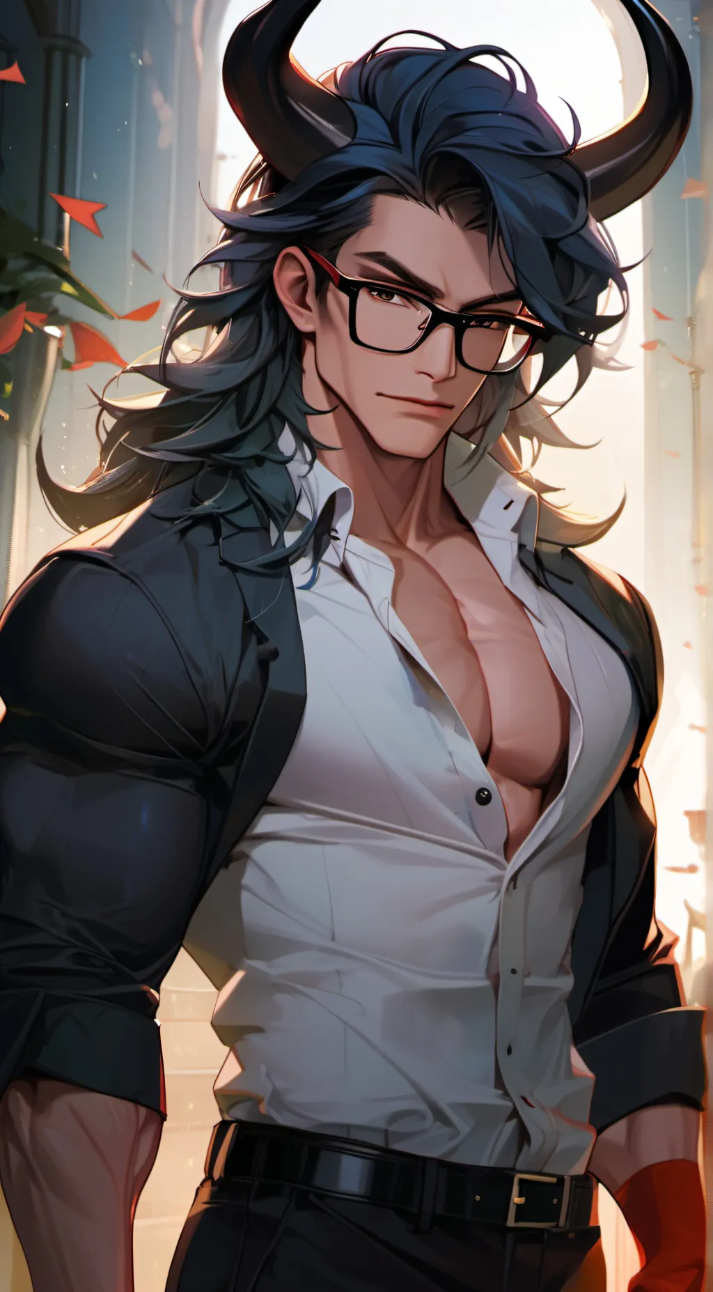 ai character: balty background