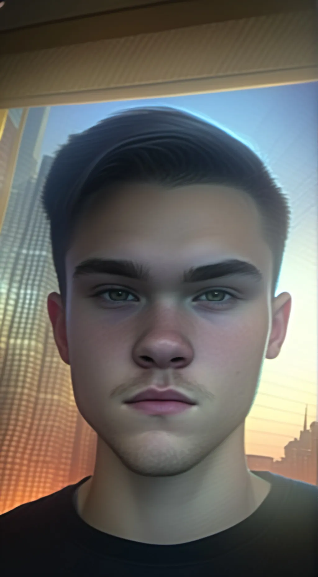 ai character: Leon background