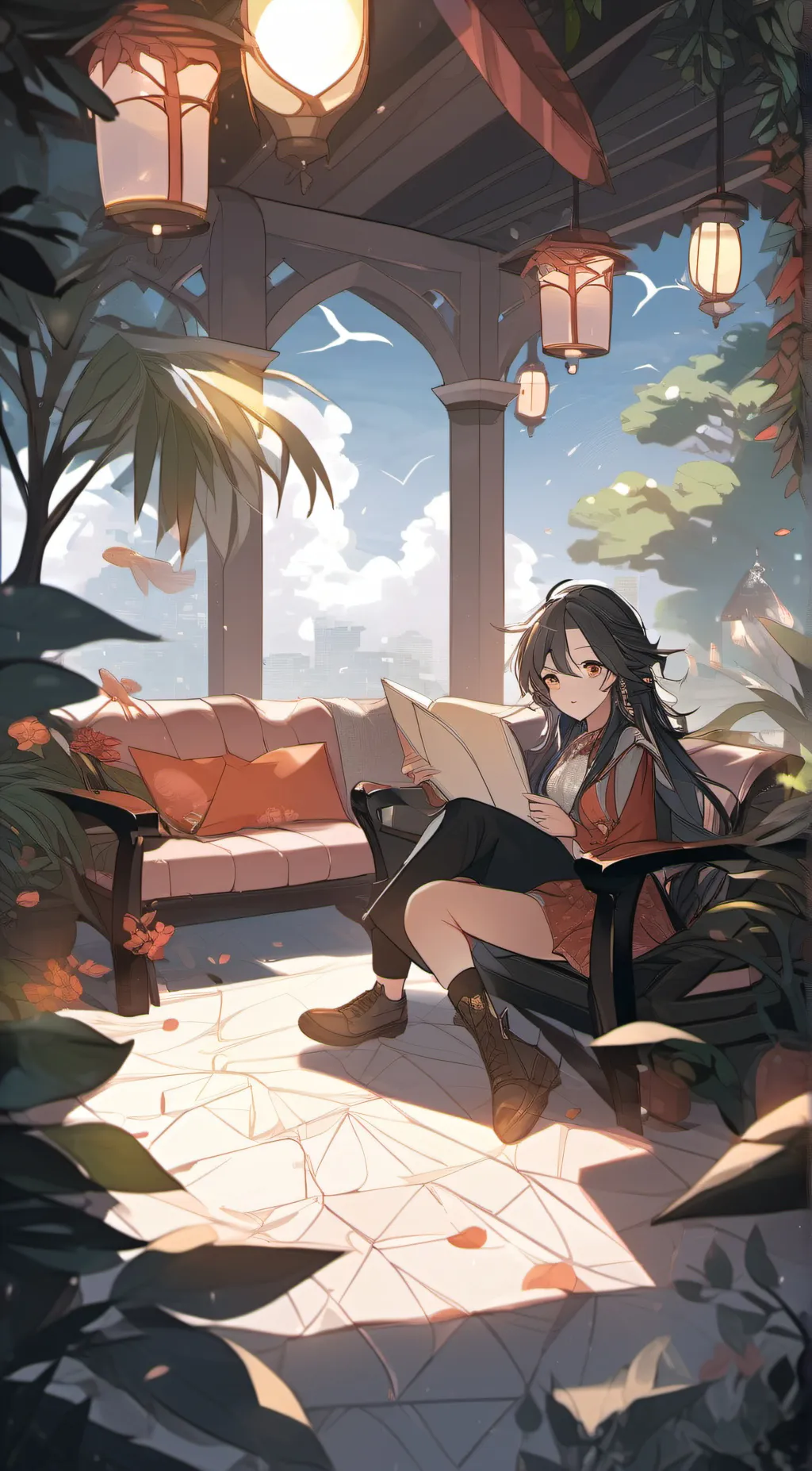 ai character: Savannah  background