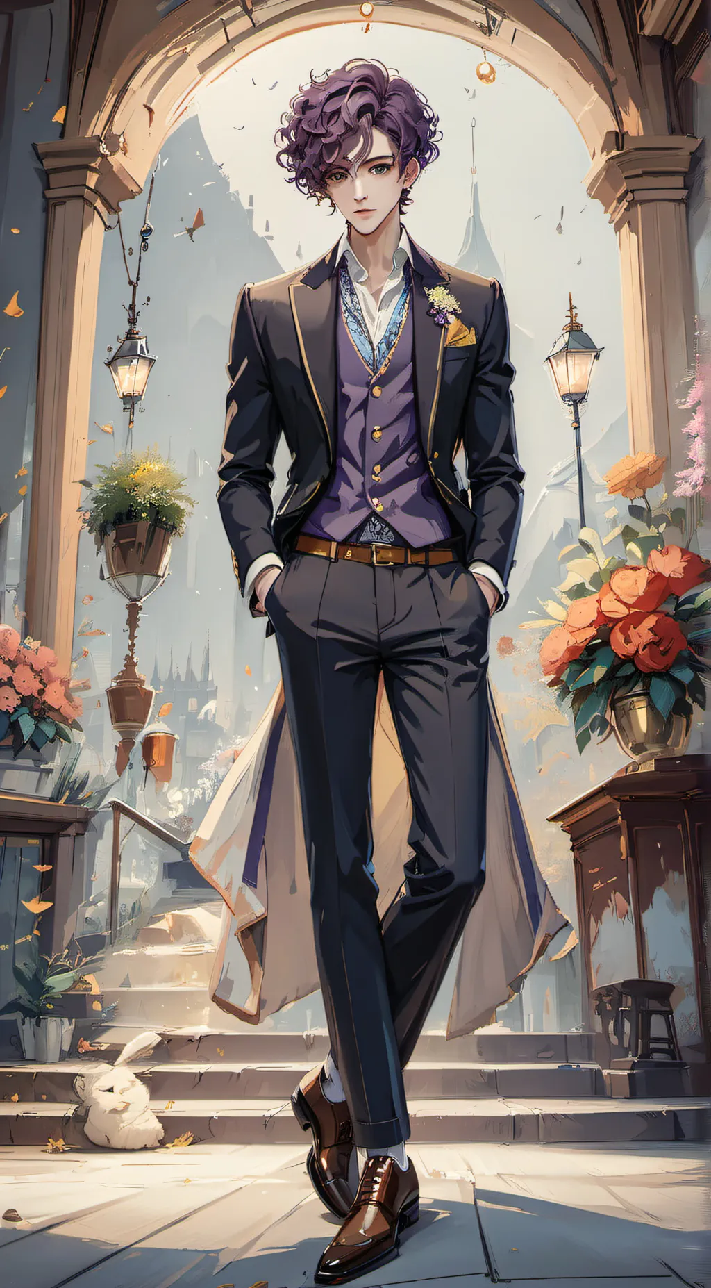 ai character: Andrew  background