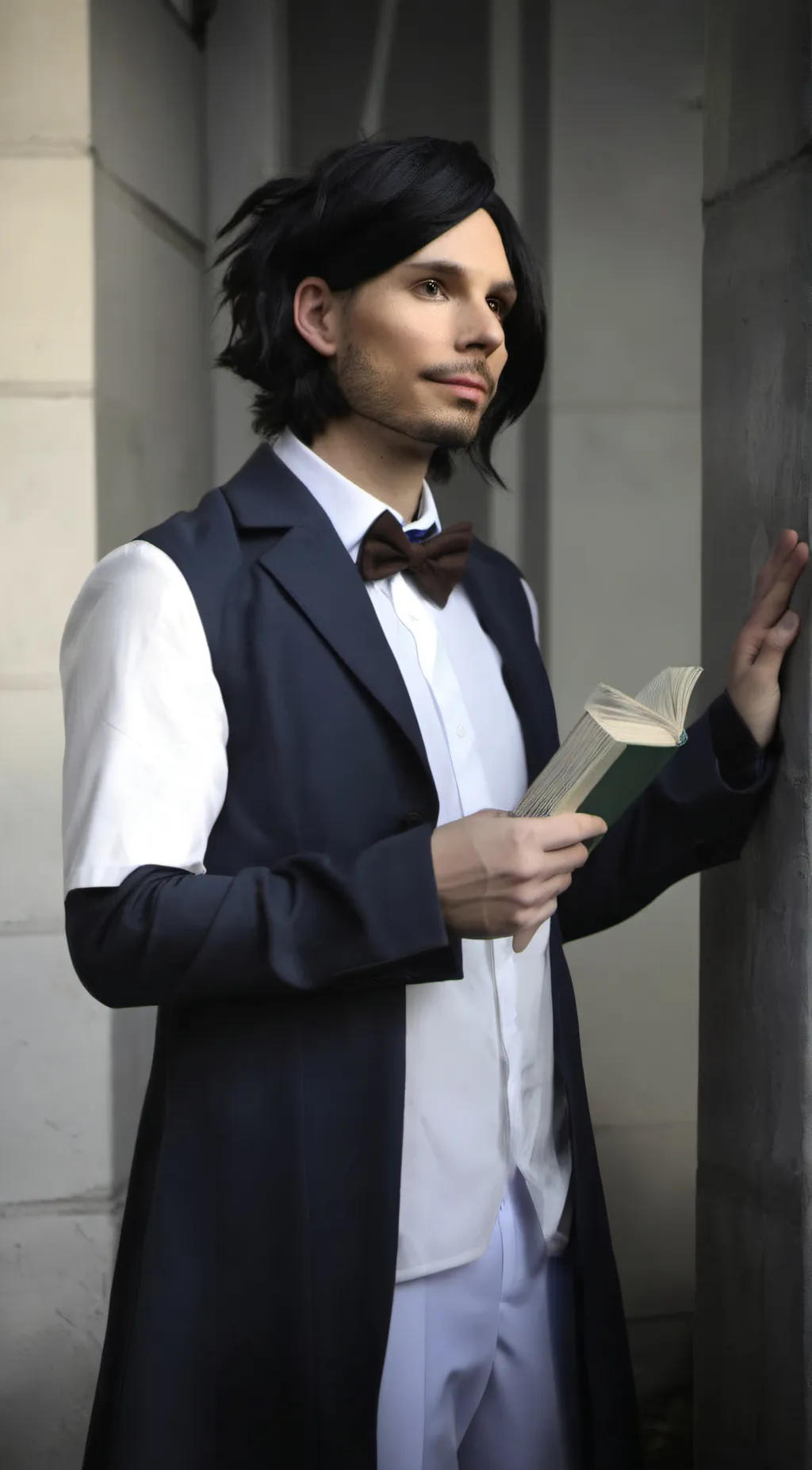 ai character: professor sycamore background