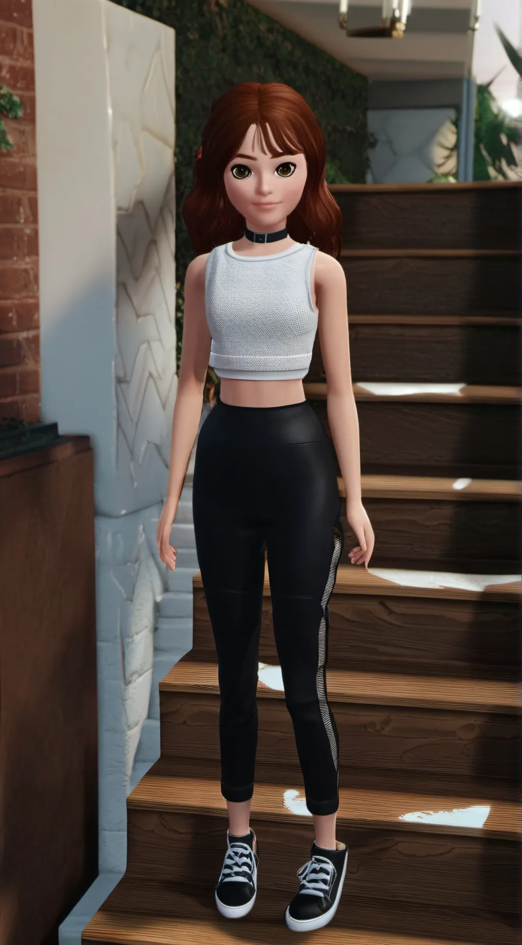 ai character: Lani (Zepeto) background
