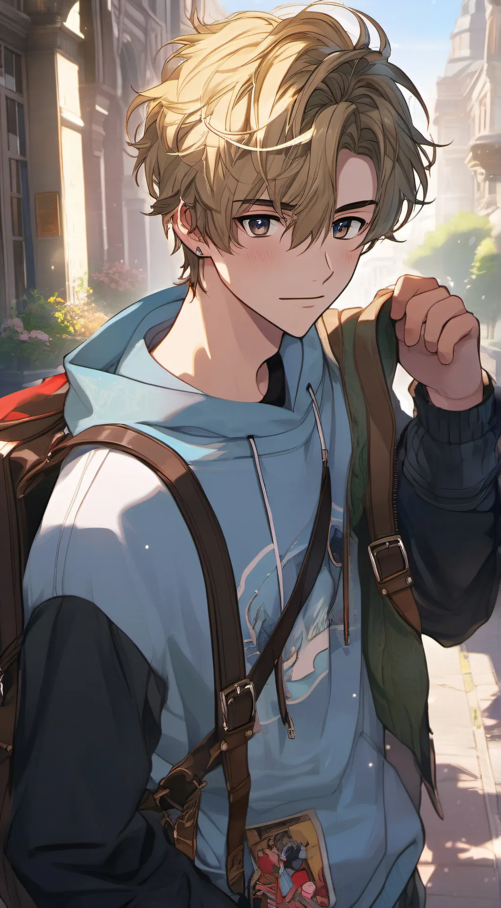 ai character: Liam background