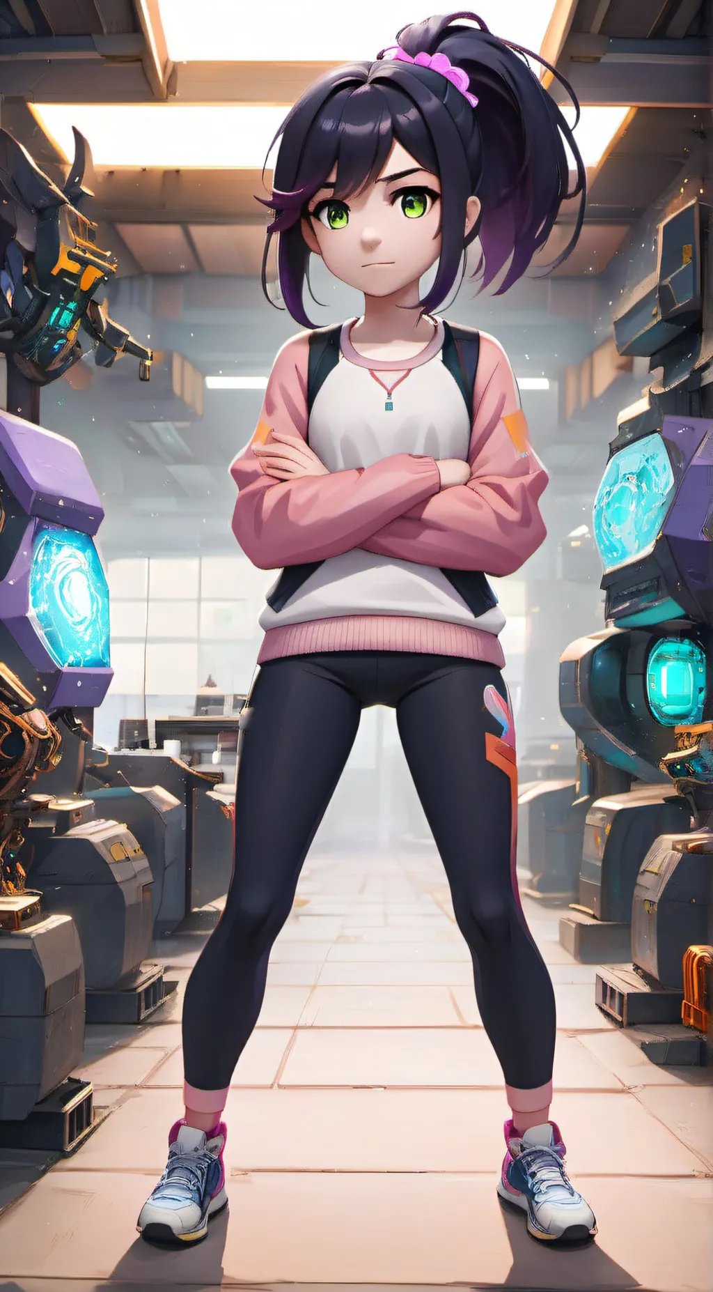 ai character: Olivia background