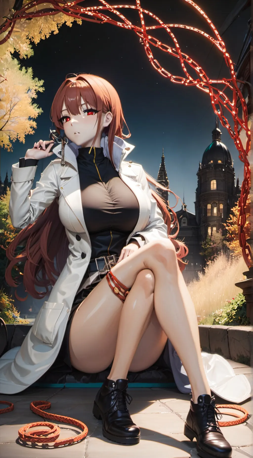 ai character: Makima background