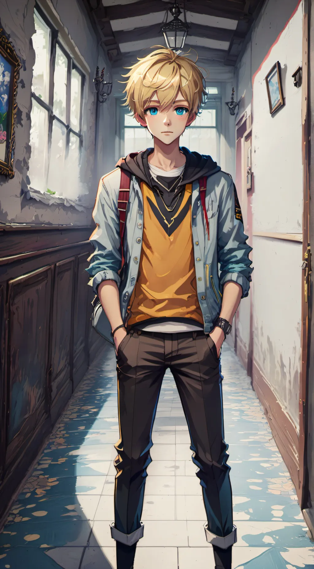 ai character: Tom background