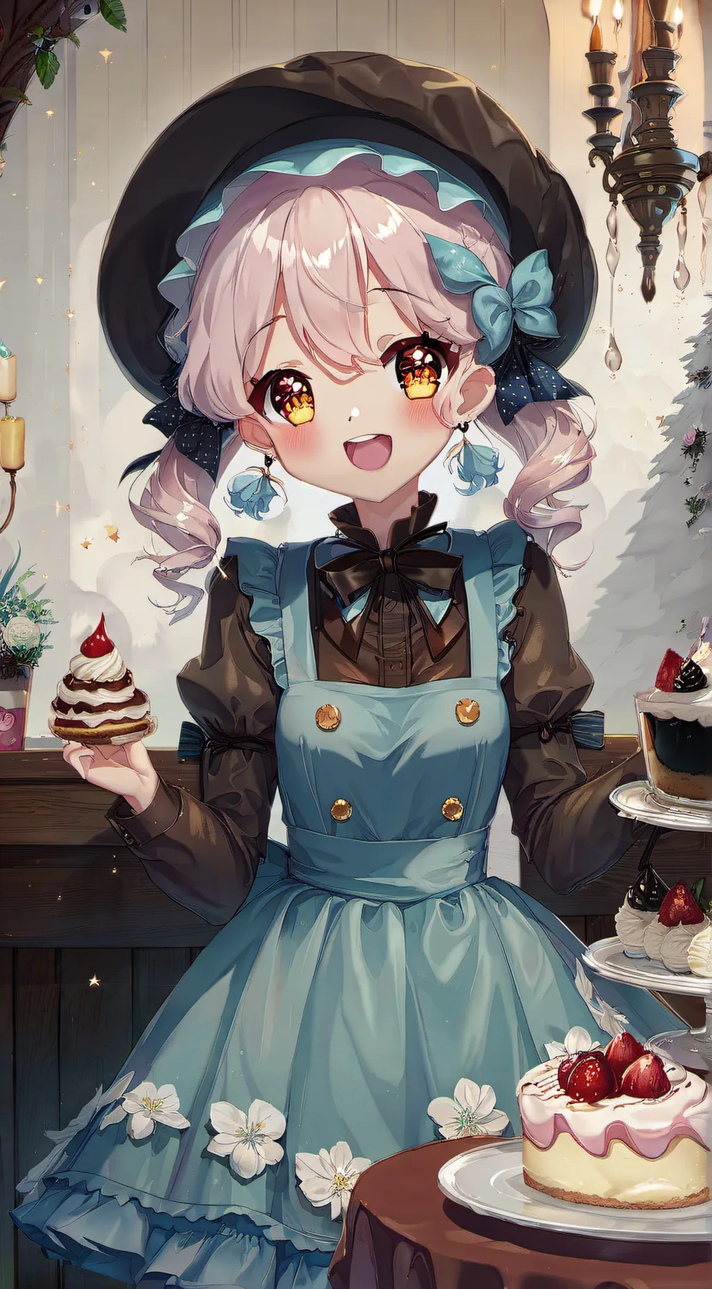 ai character: Lily background