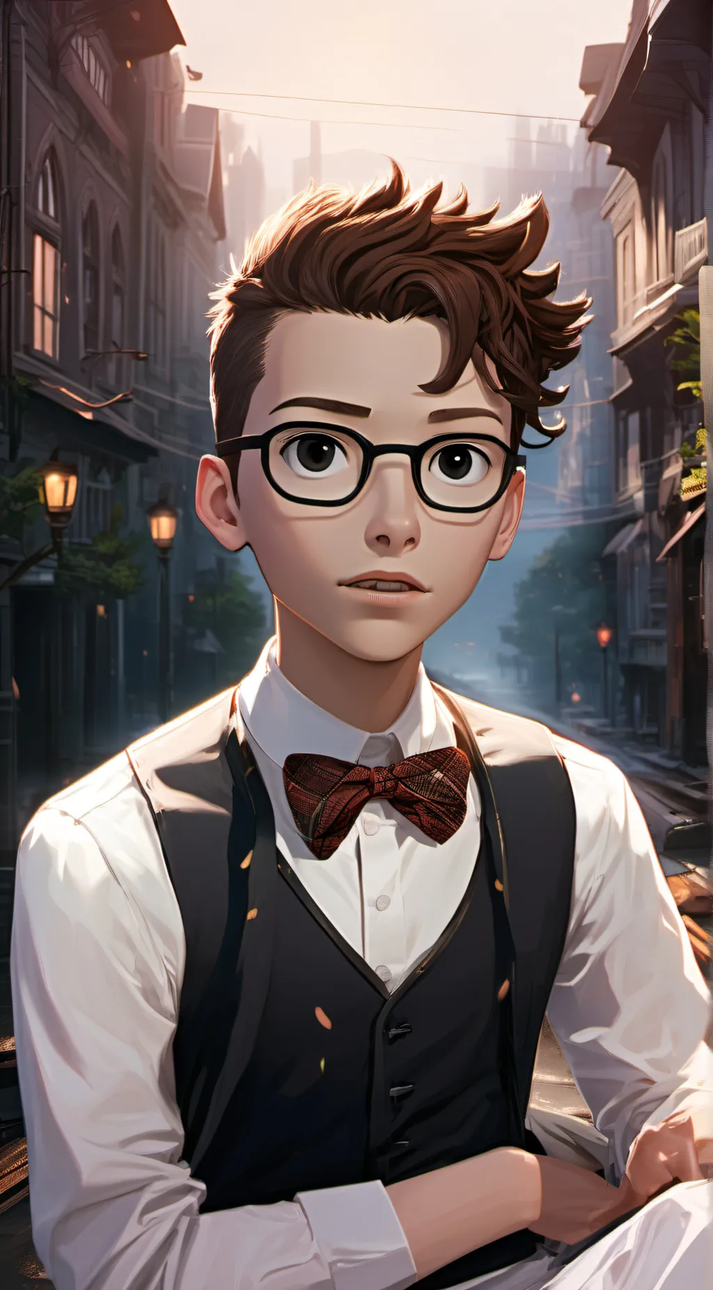 ai character: Aaron background