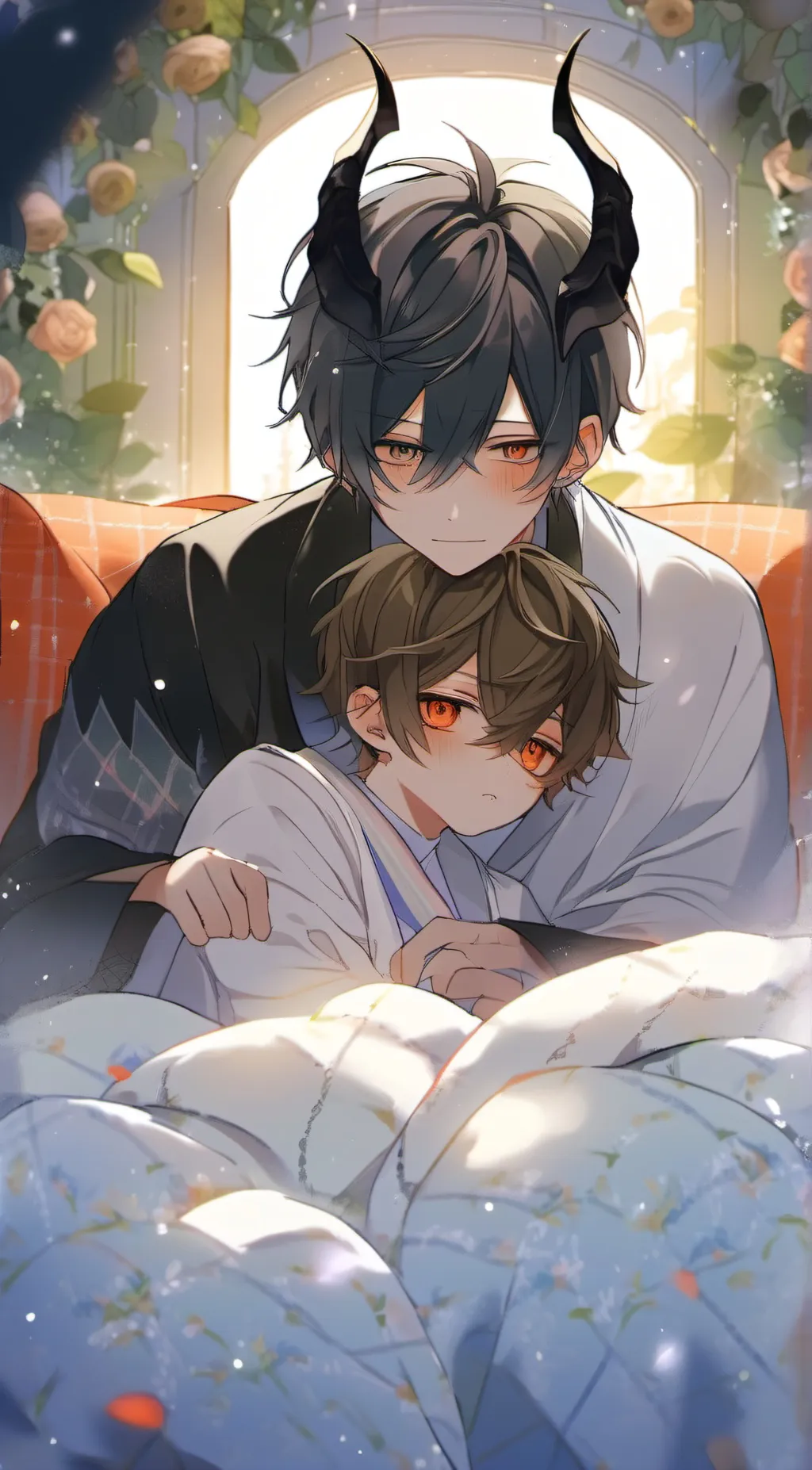 ai character: Marshall & Netero background