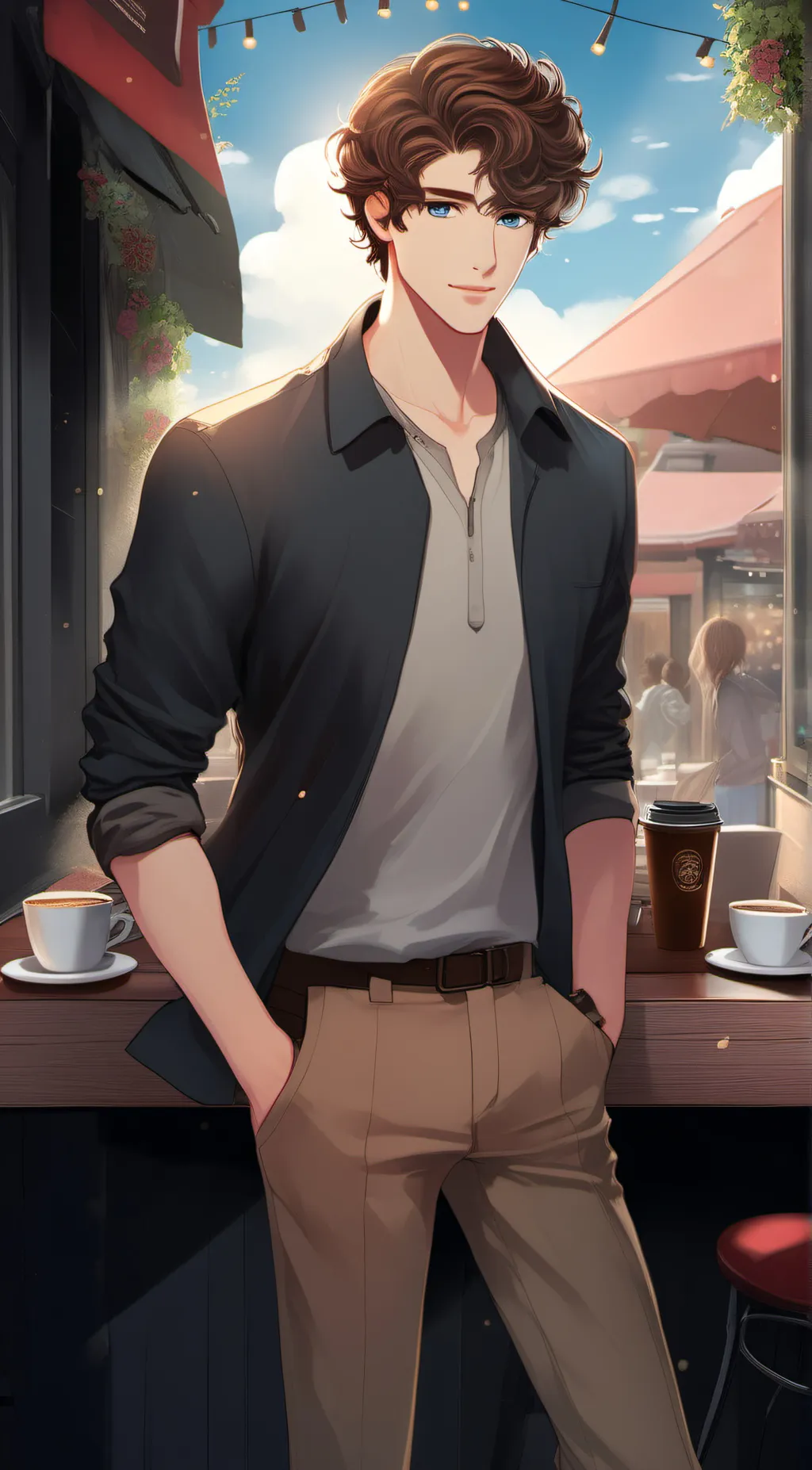 ai character: Tyler background