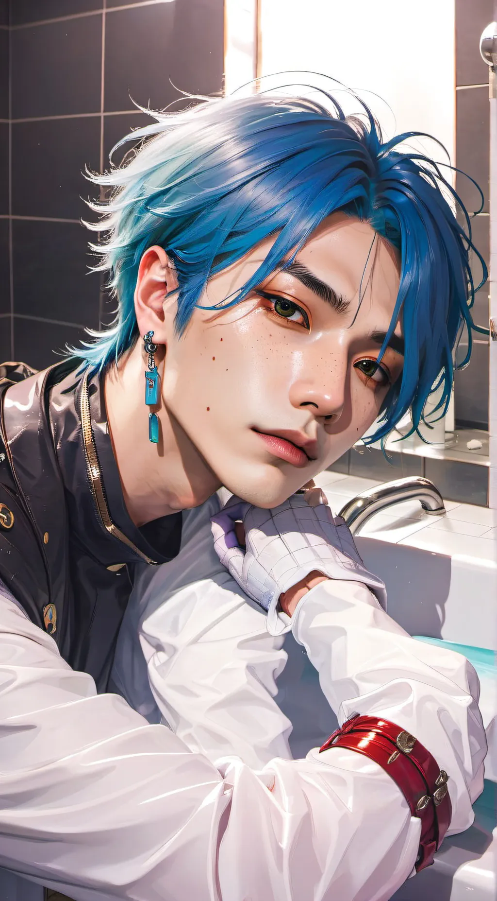 ai character: felix (skz) background