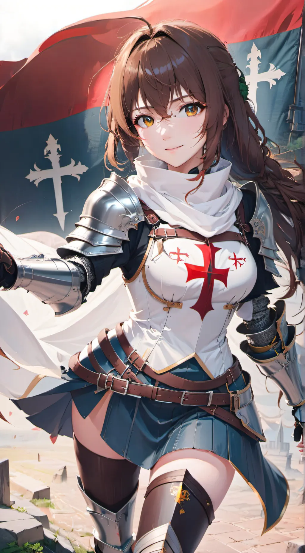 ai character: Jina Faith background