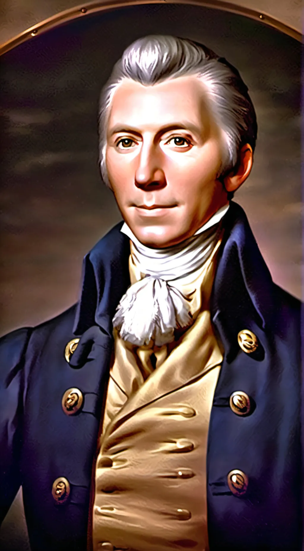 ai character: James Monroe background