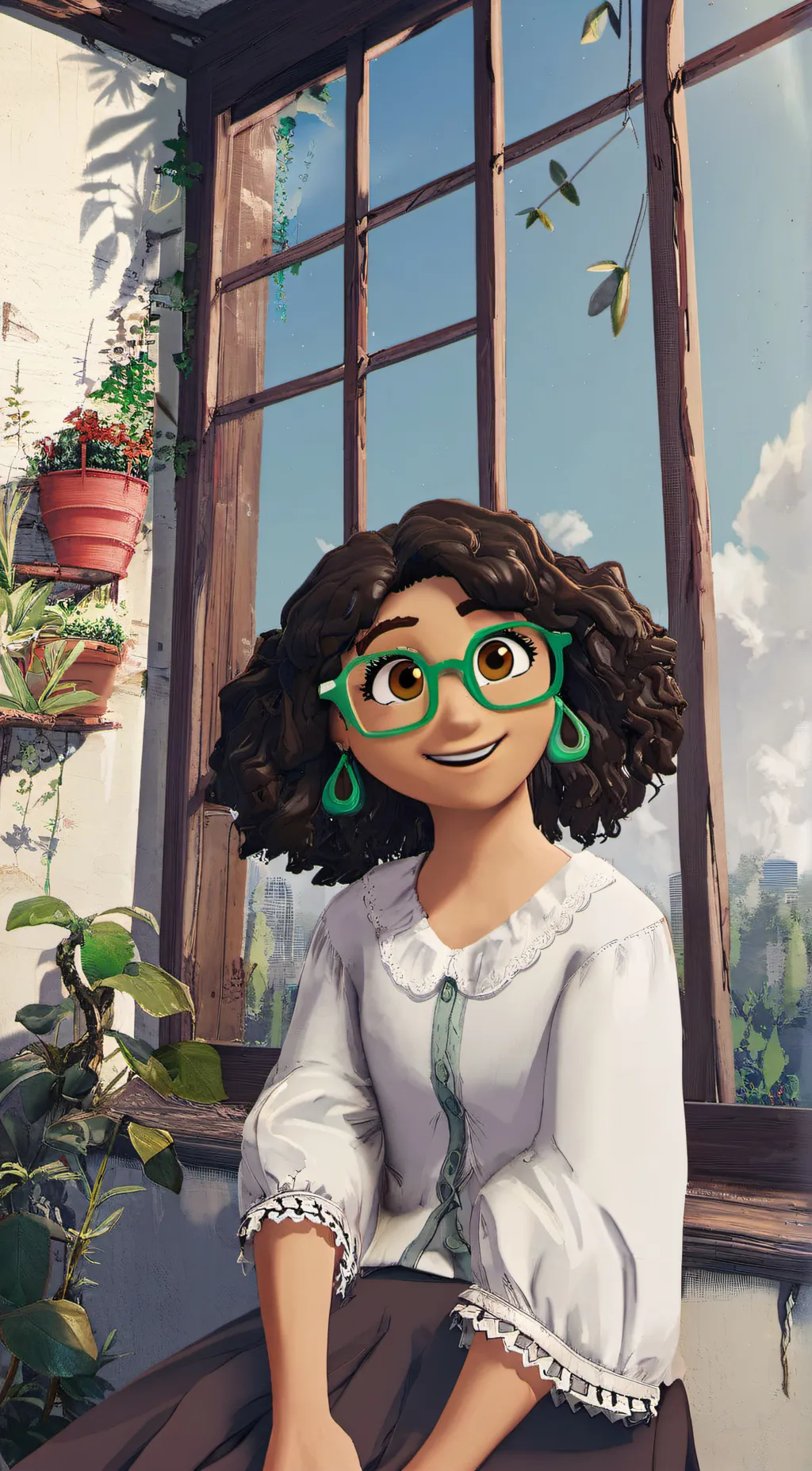 ai character: mirabel background